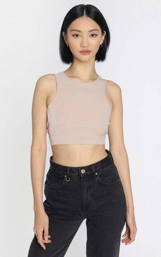 Nolan Tank in Tan