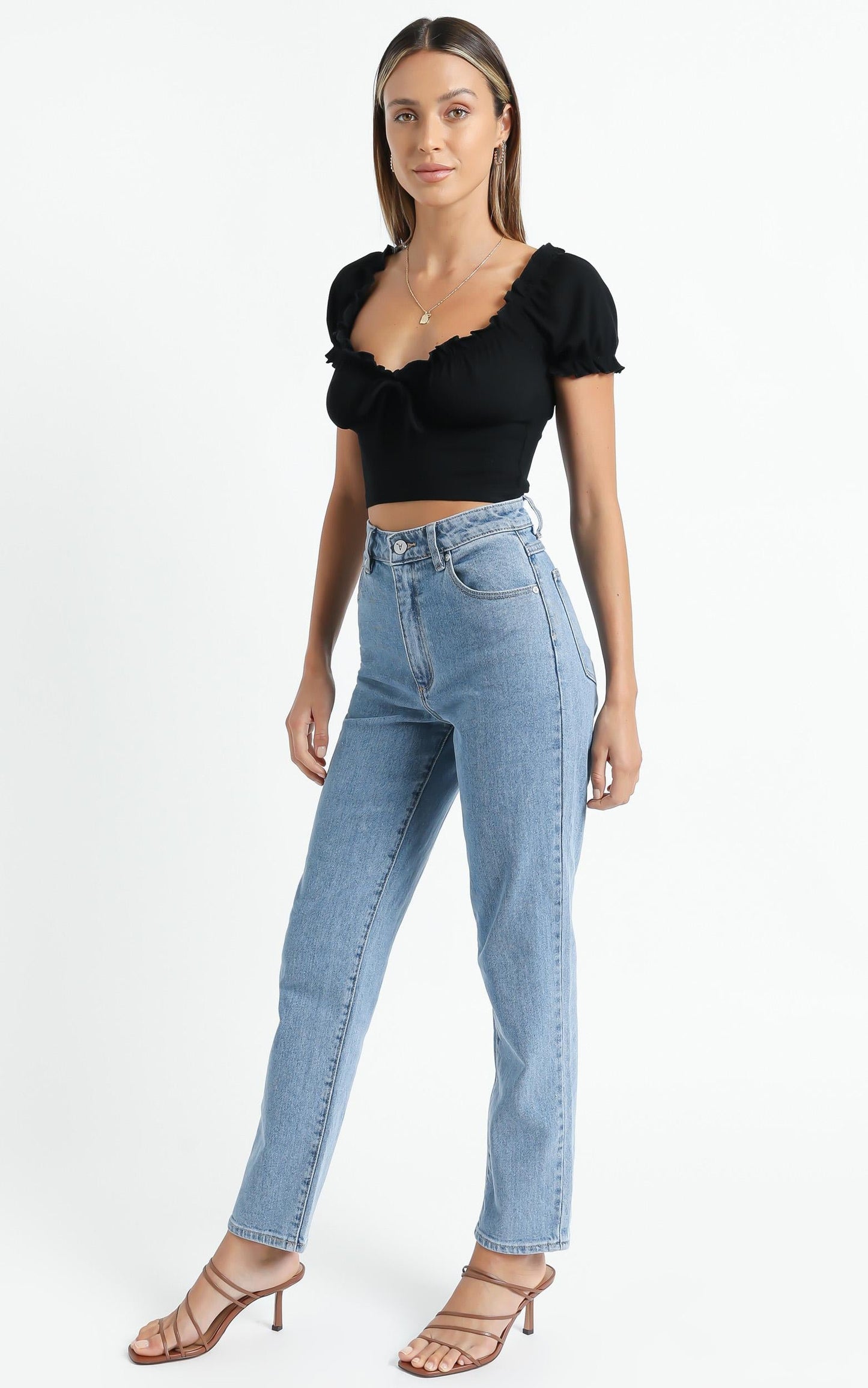 Parsons Top in Black