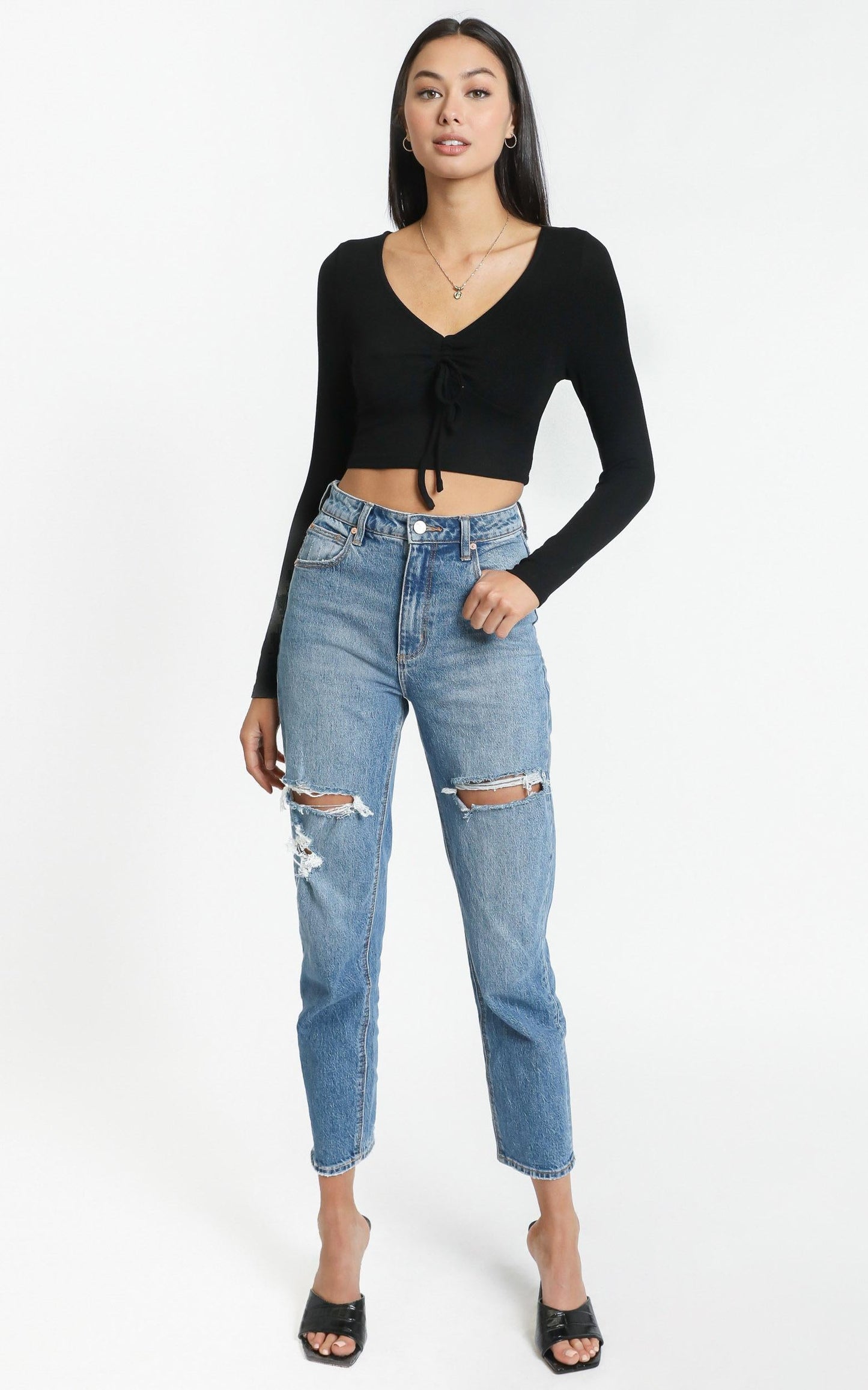 Amelia Top in Black