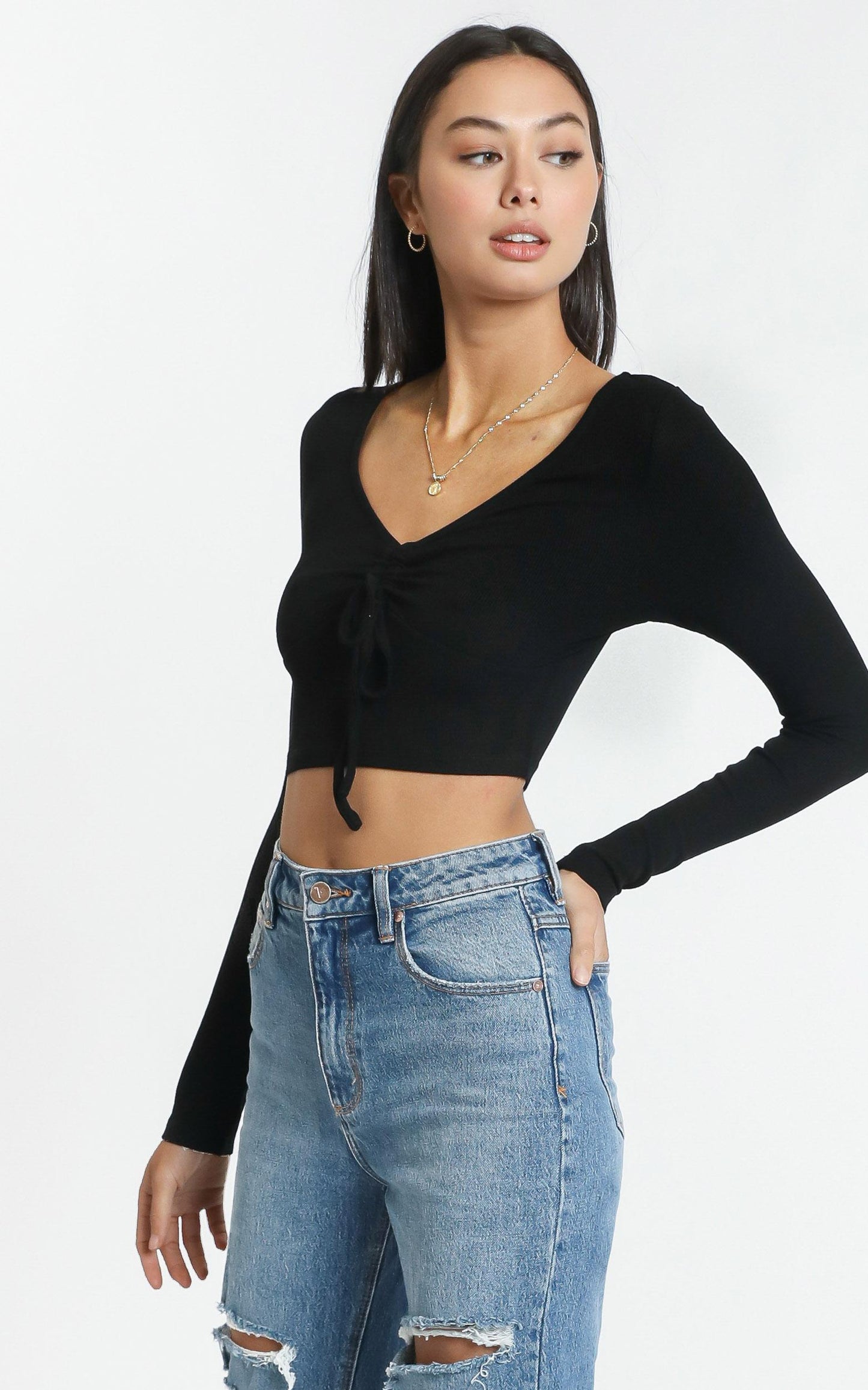 Amelia Top in Black