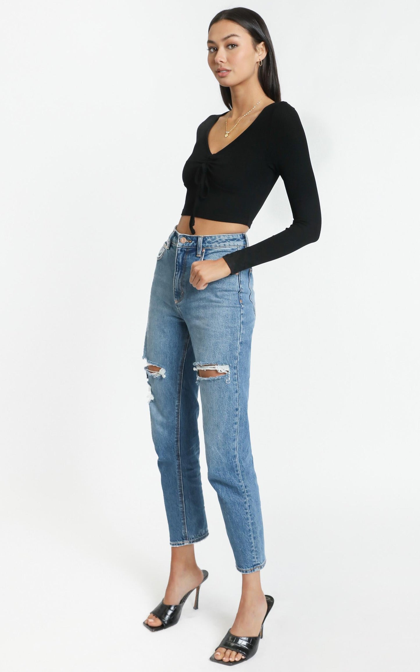 Amelia Top in Black