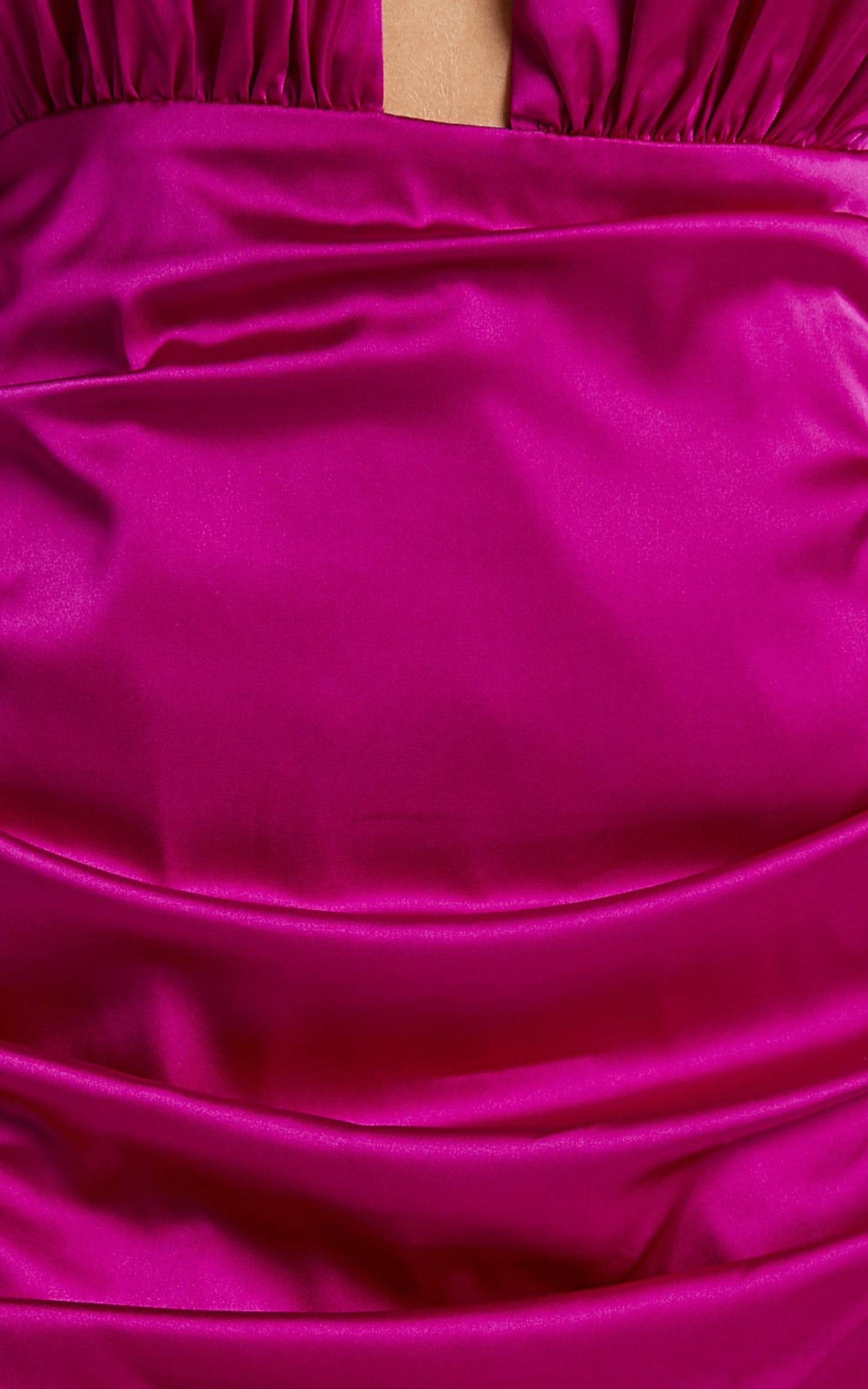 Ata Dress in Mulberry Satin