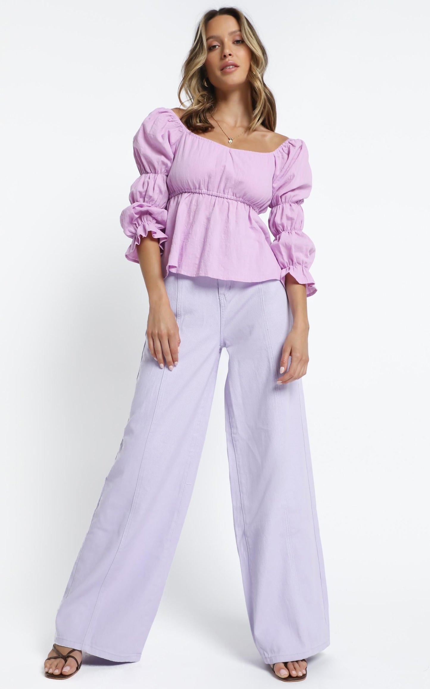 Mullins Top in Lilac