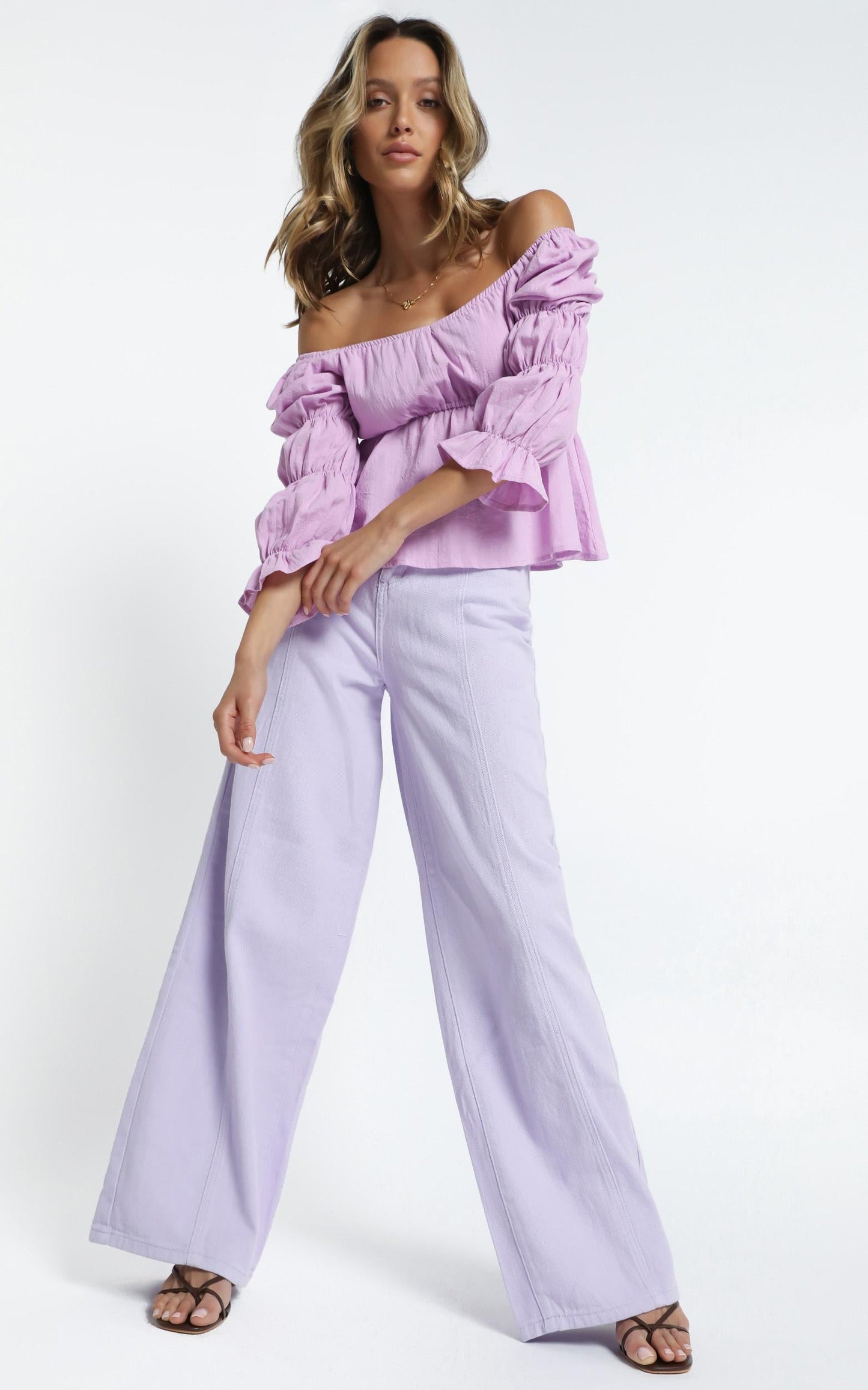 Mullins Top in Lilac