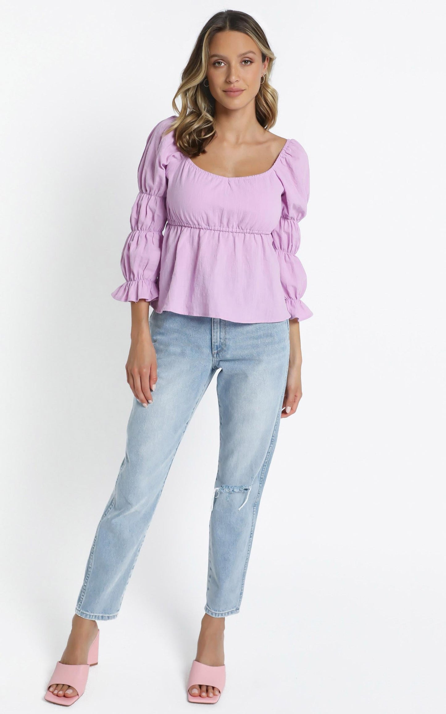 Mullins Top in Lilac