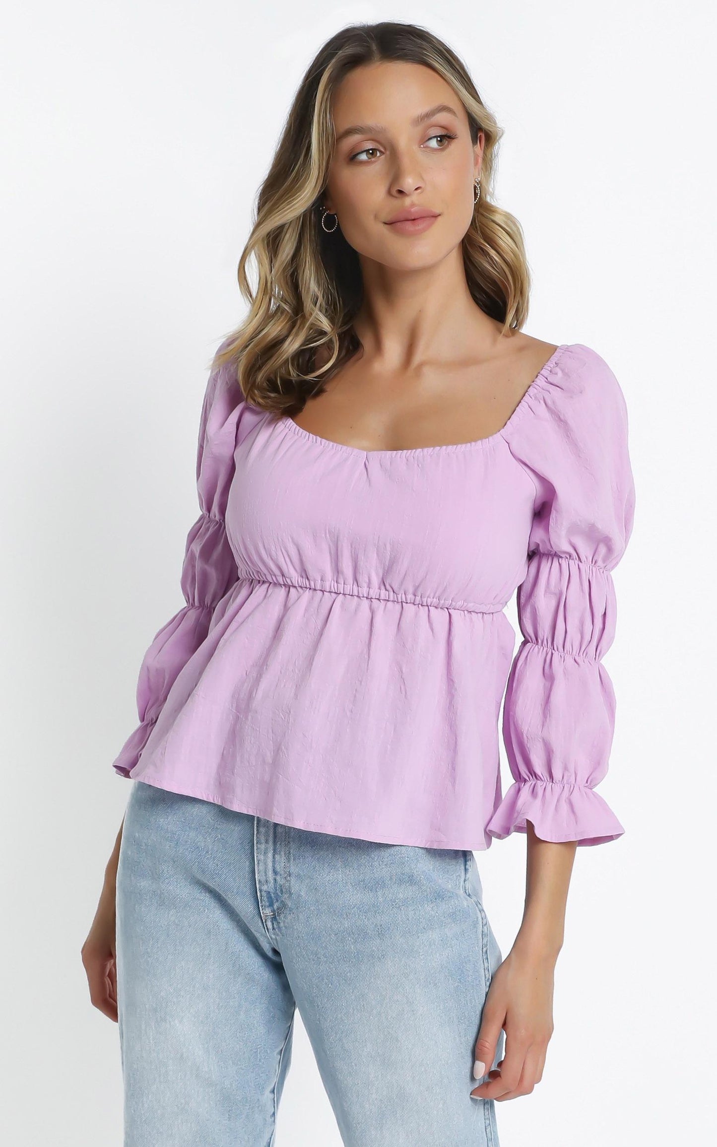 Mullins Top in Lilac