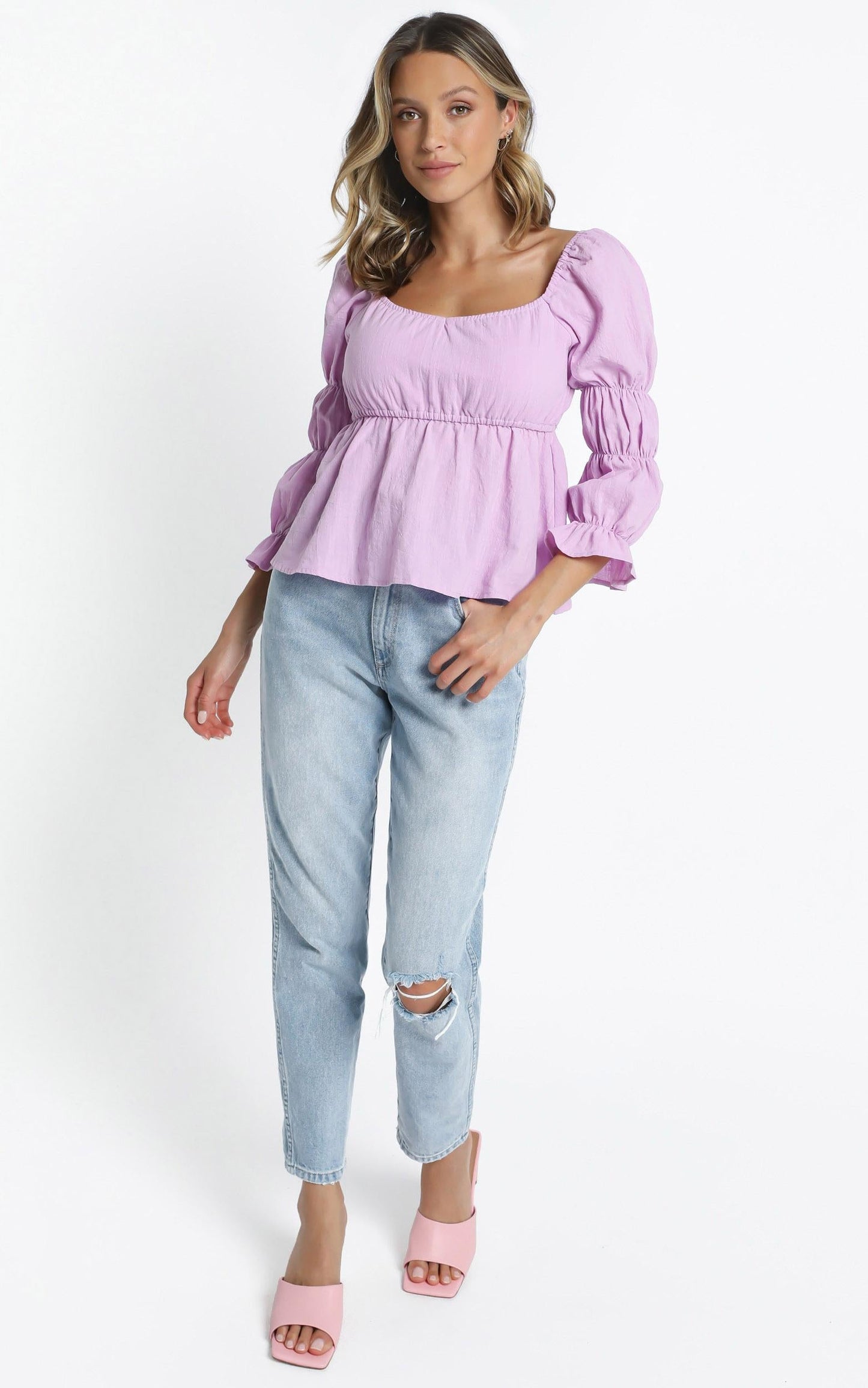 Mullins Top in Lilac