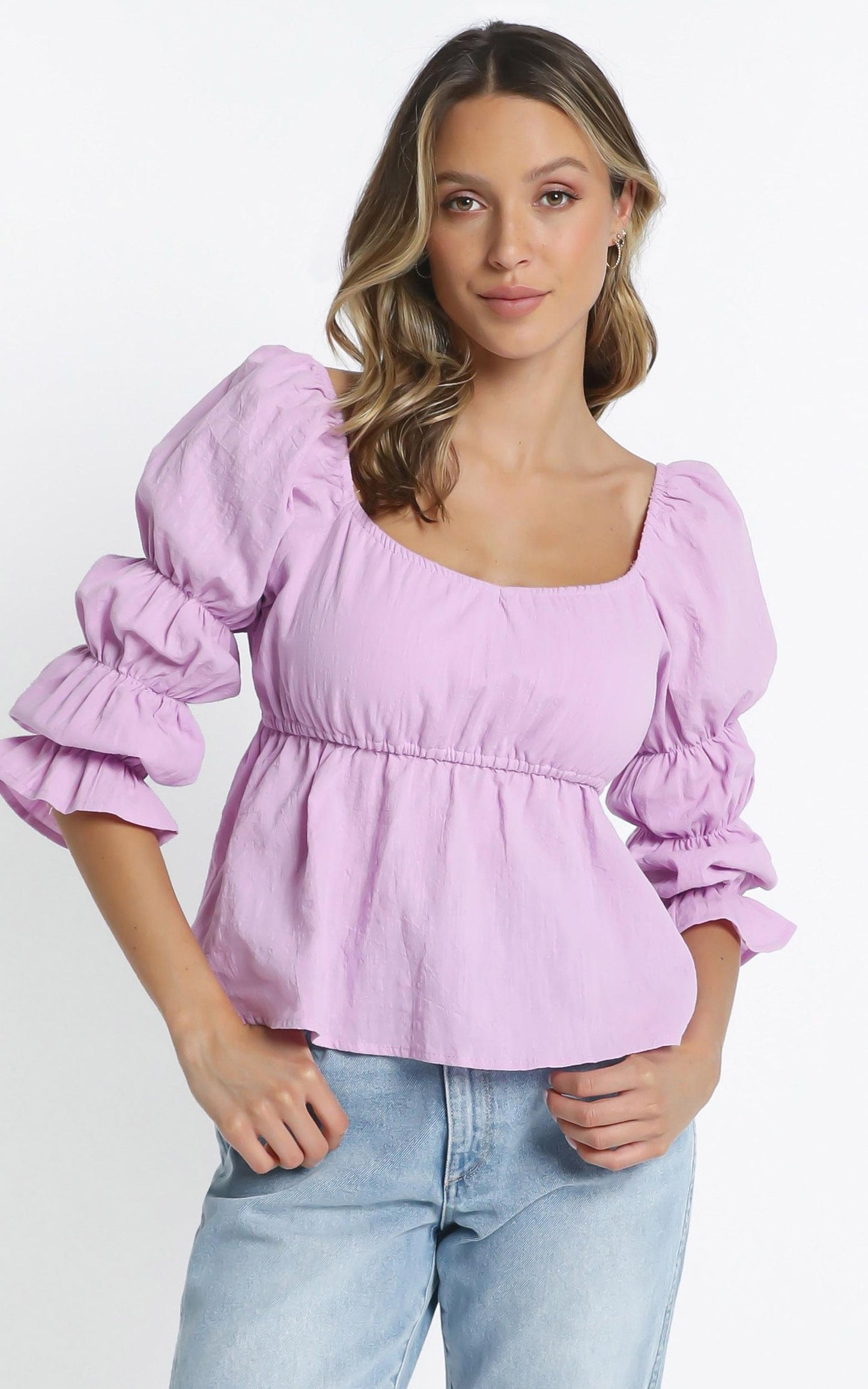 Mullins Top in Lilac