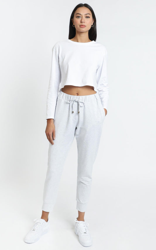 My Favourite Sweat Pants in Grey Marle