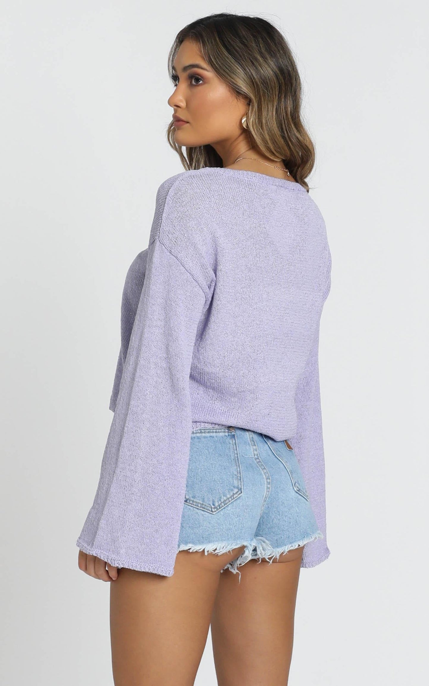My Signature Knit In Lilac