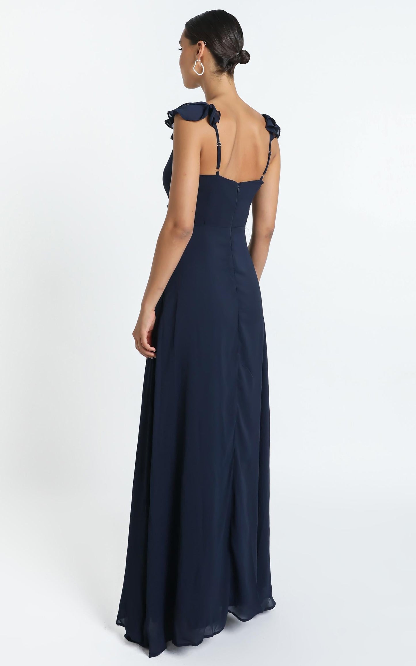 Wrap Your Troubles In Dreams Dress In Navy