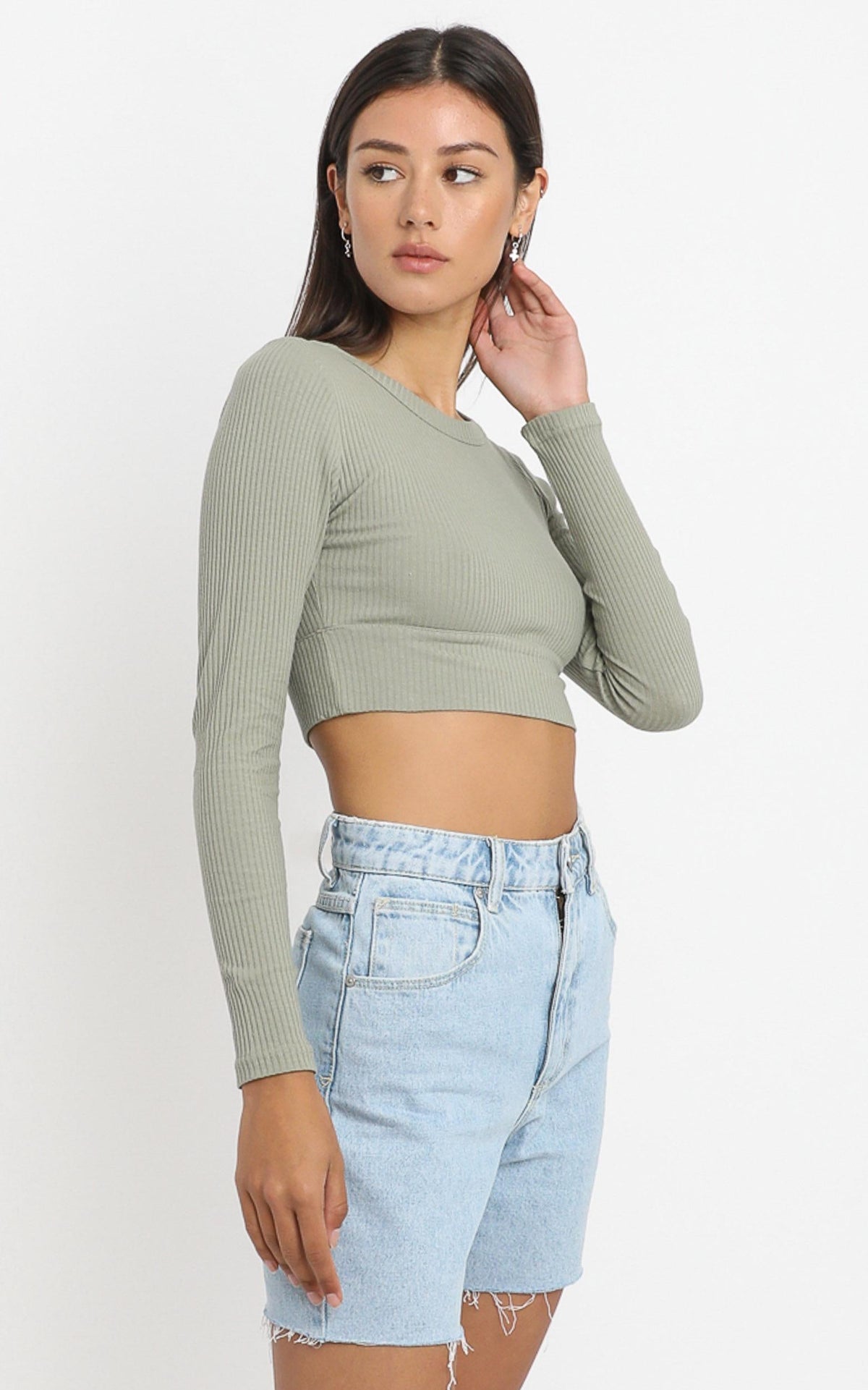 Asher Top in Khaki