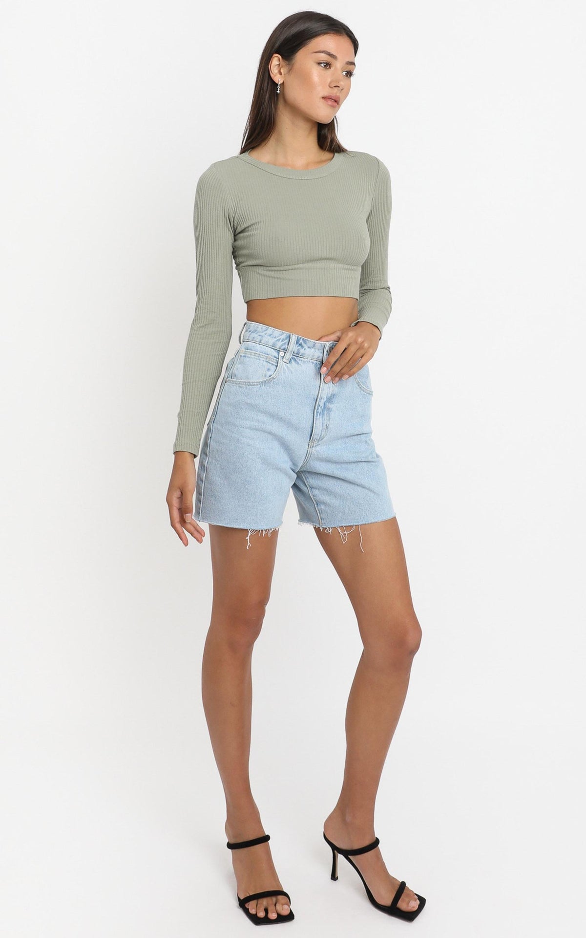Asher Top in Khaki