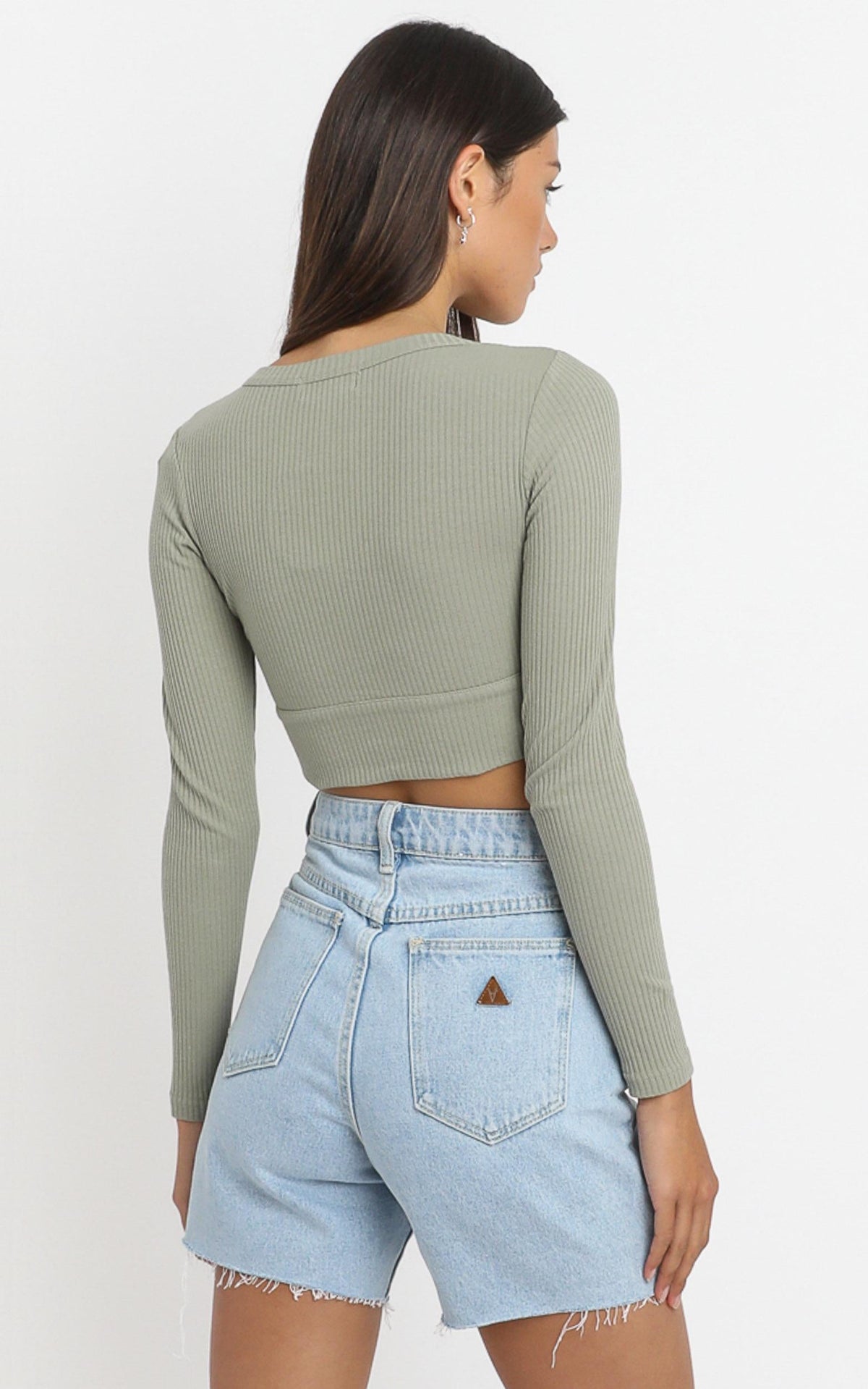 Asher Top in Khaki