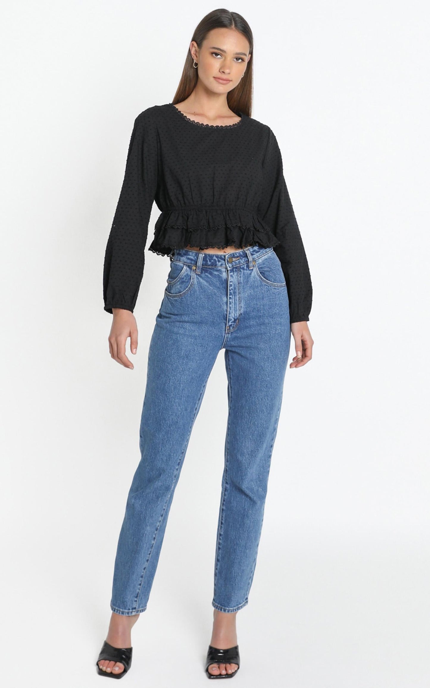 Maire Top in Black