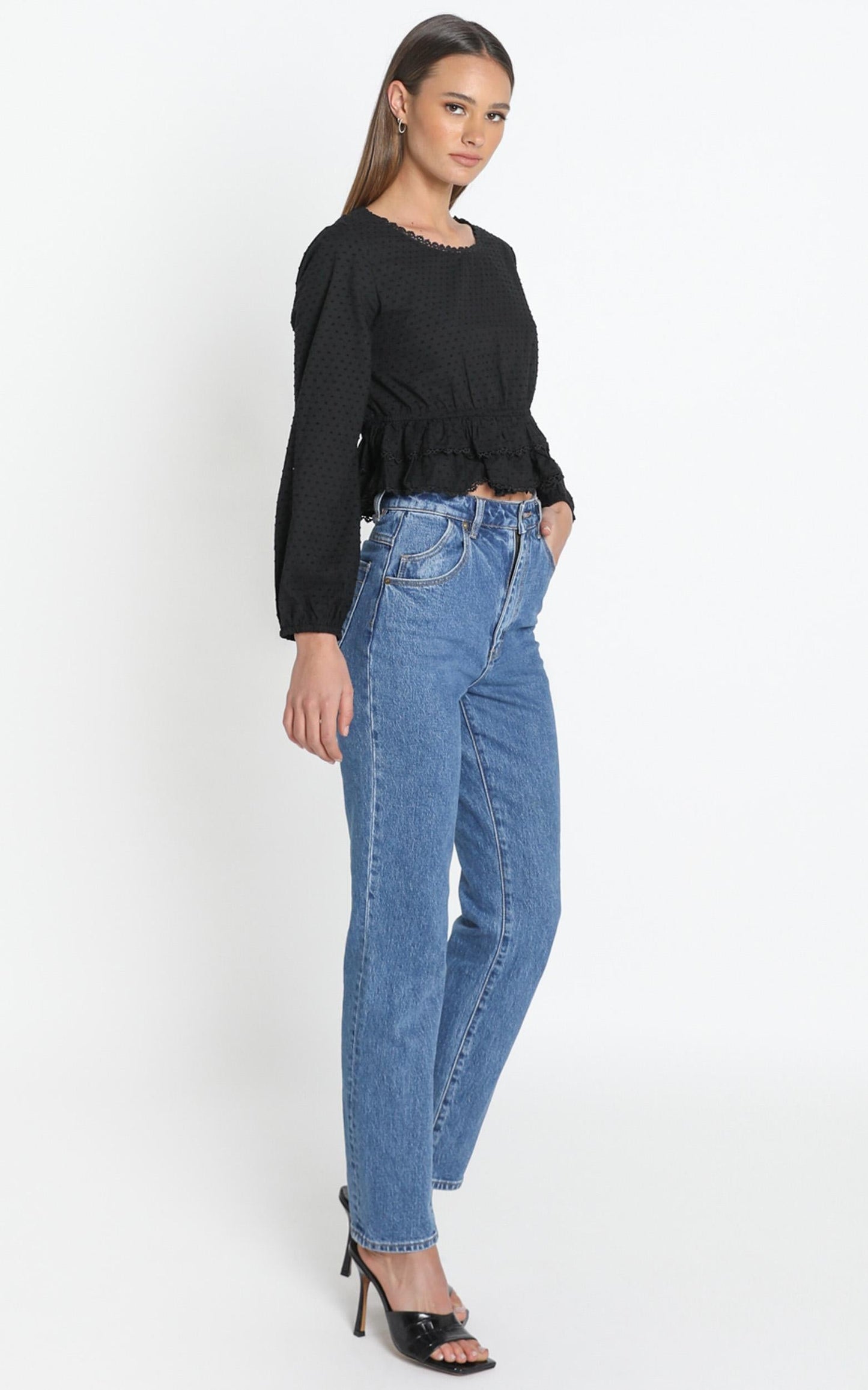 Maire Top in Black
