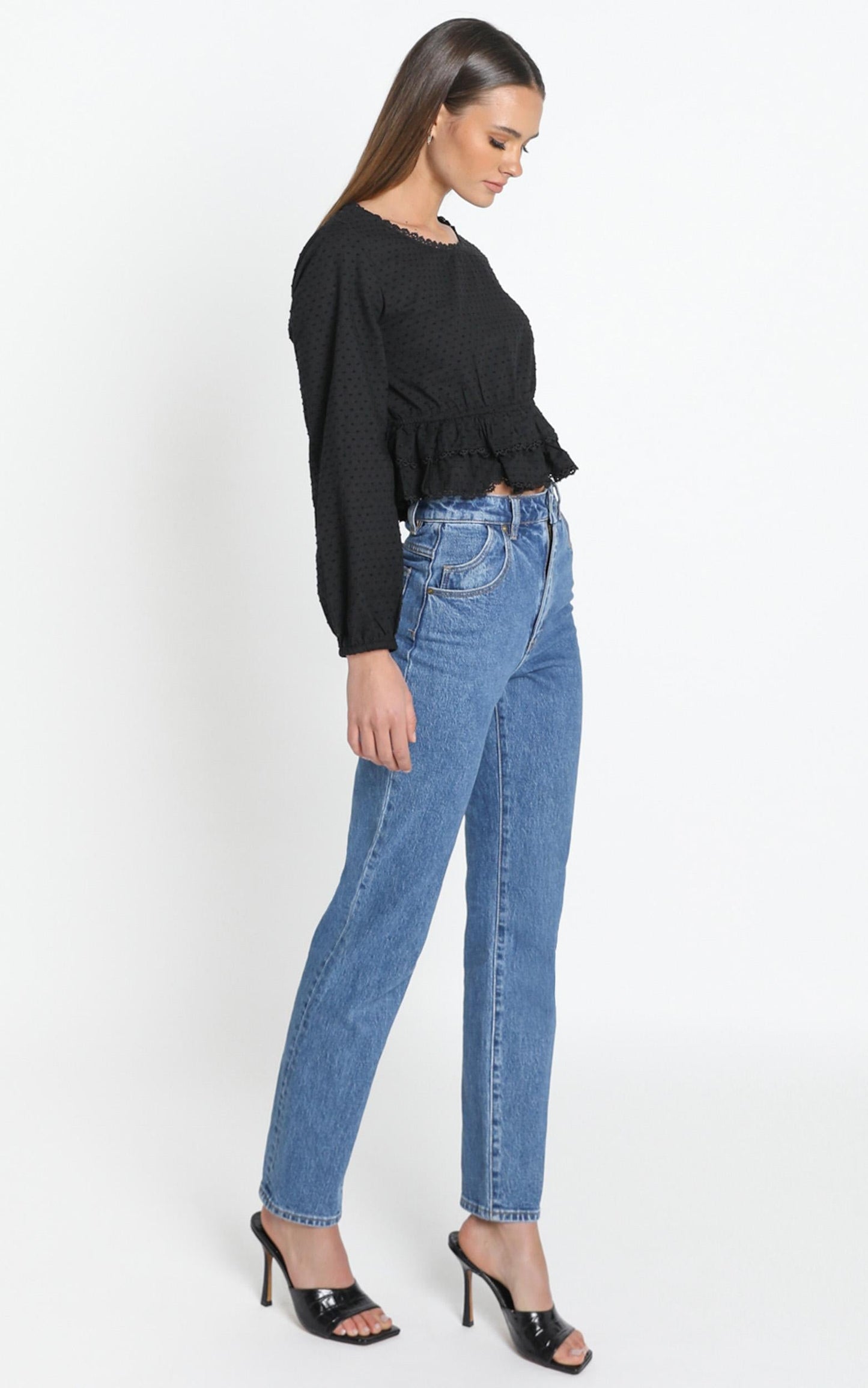 Maire Top in Black