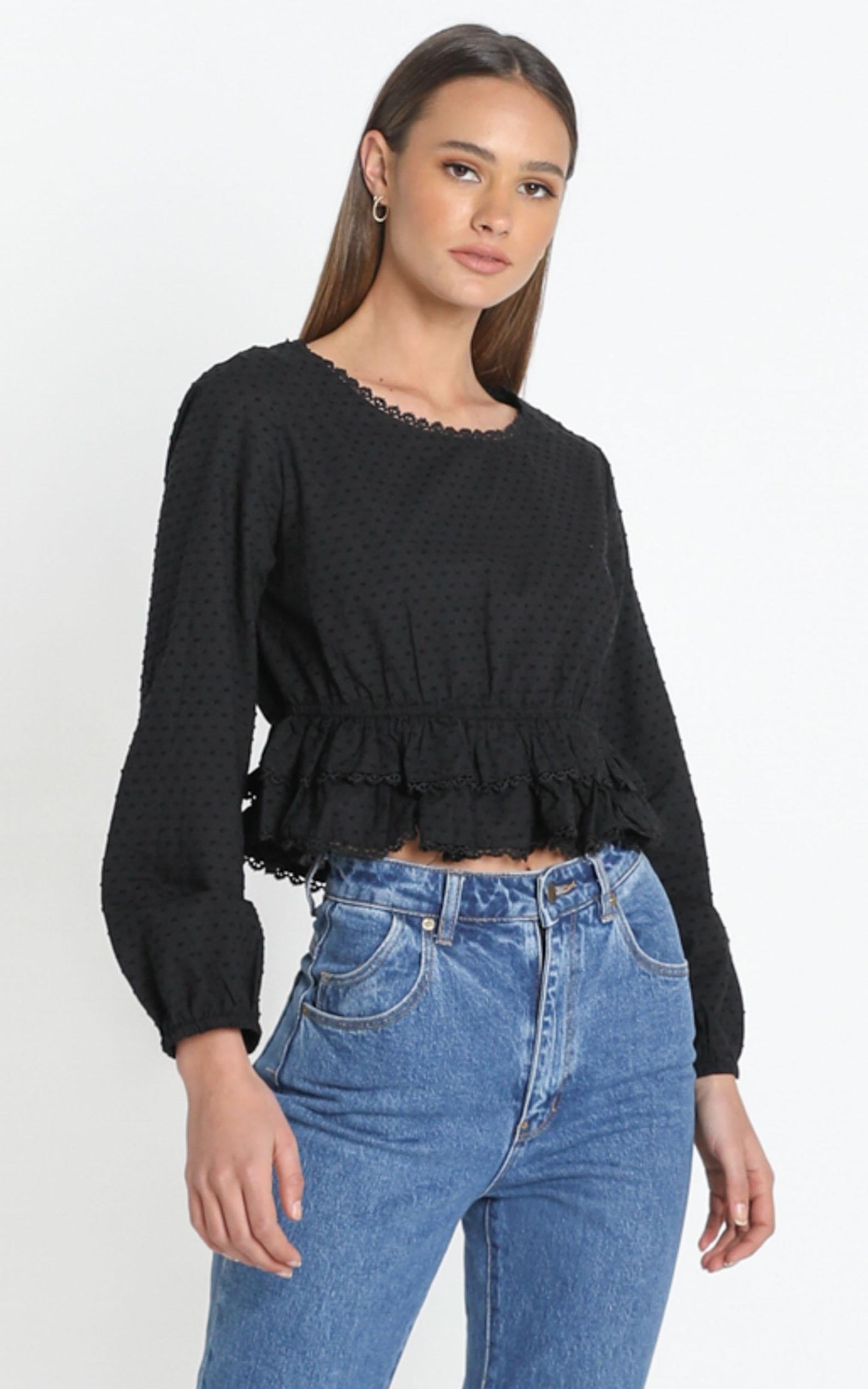 Maire Top in Black
