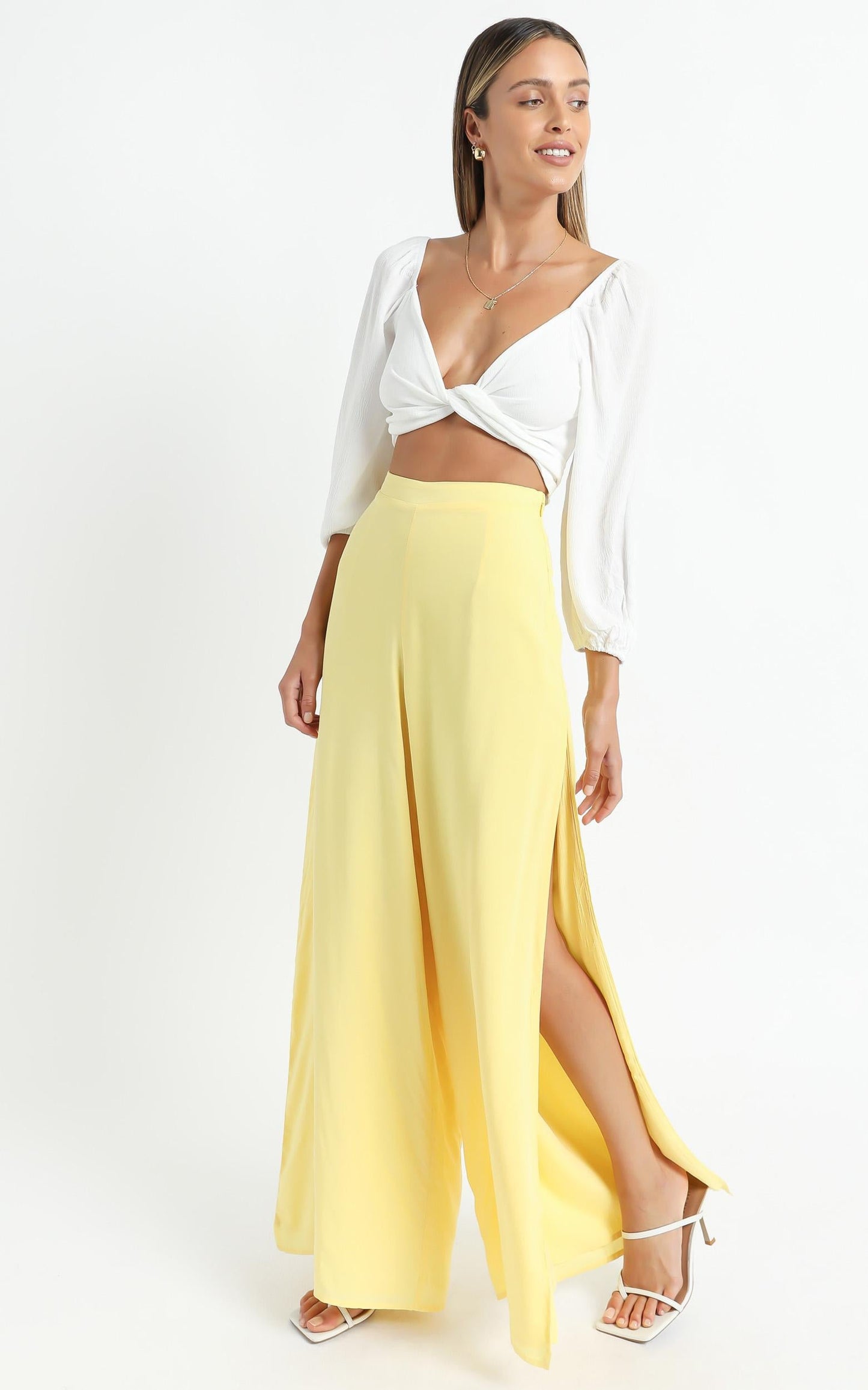 Narissa Pants in Lemon