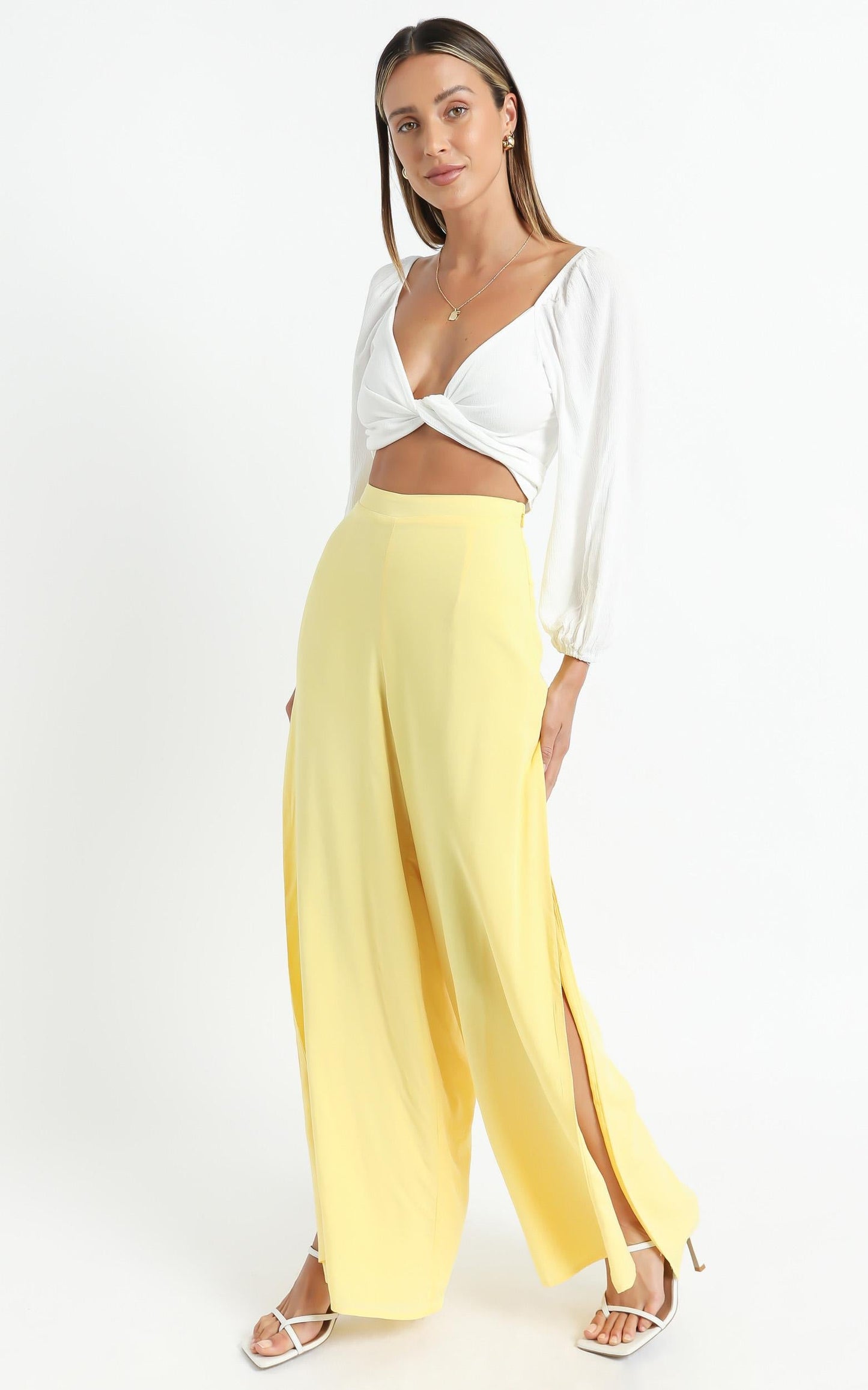 Narissa Pants in Lemon