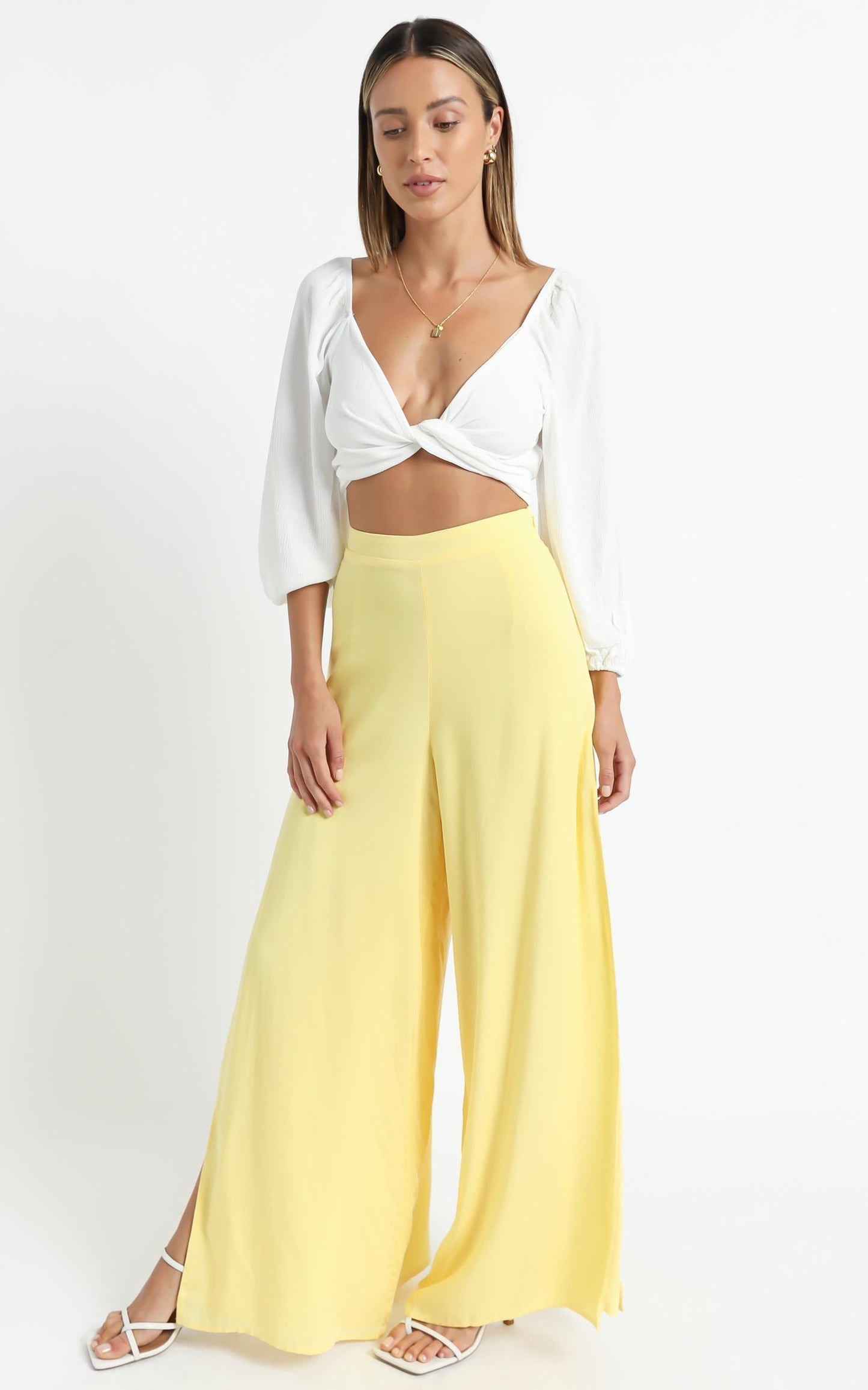 Narissa Pants in Lemon