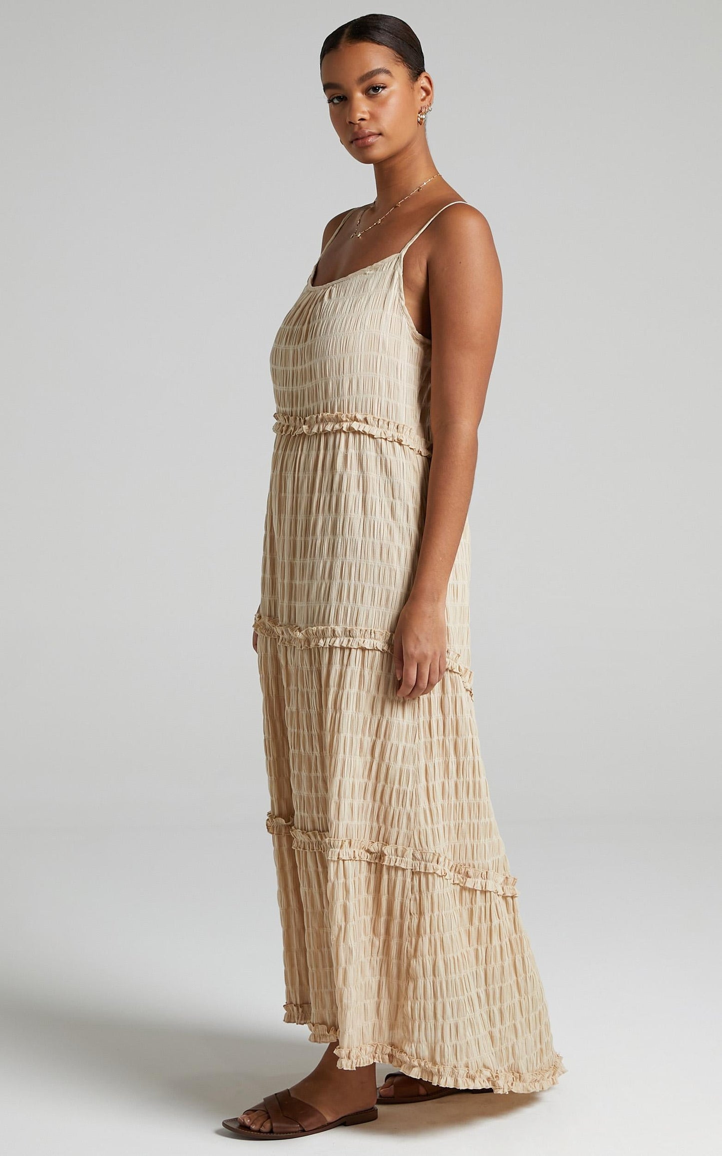 Coastal Breeze Dress in Natural