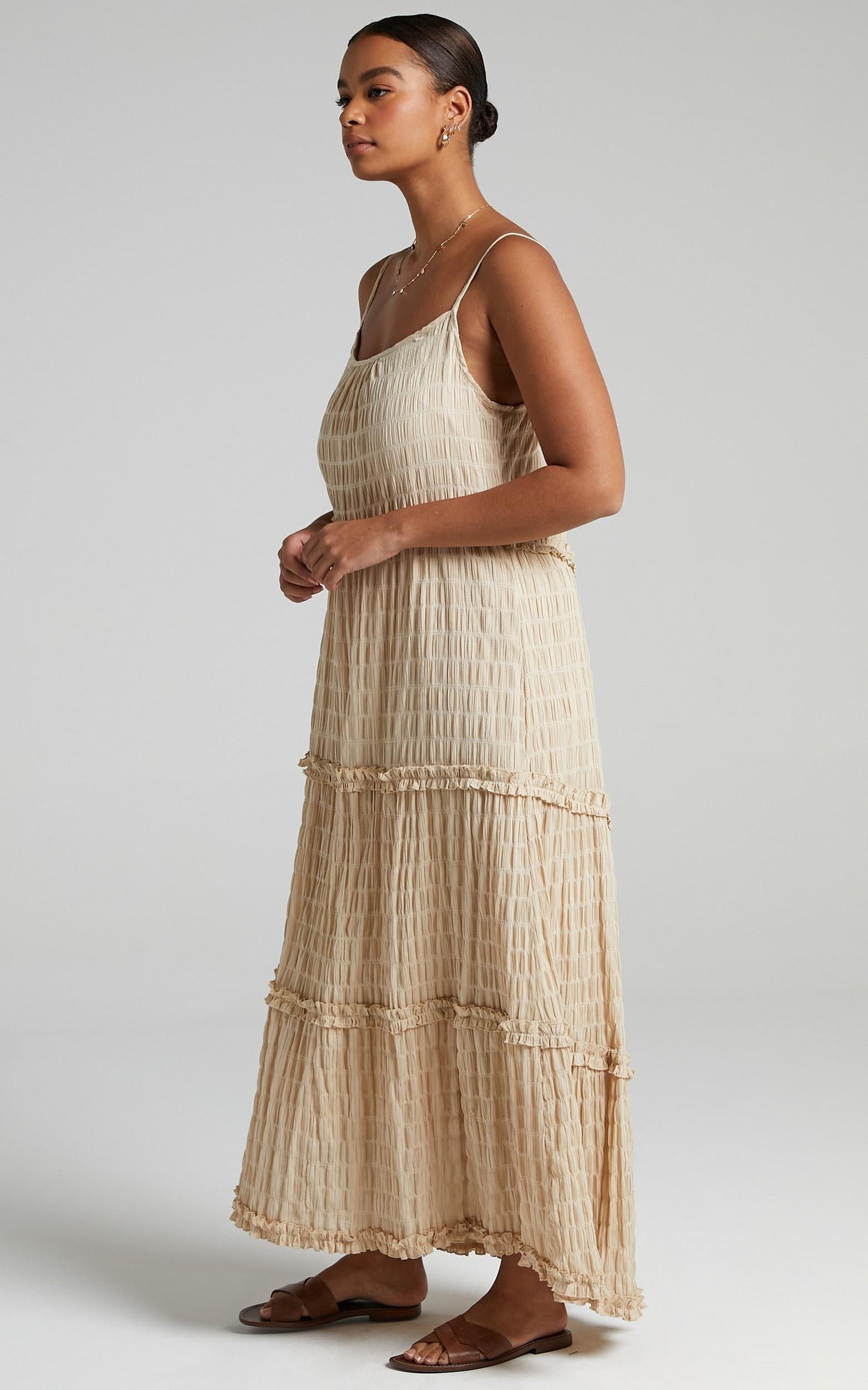 Coastal Breeze Dress in Natural