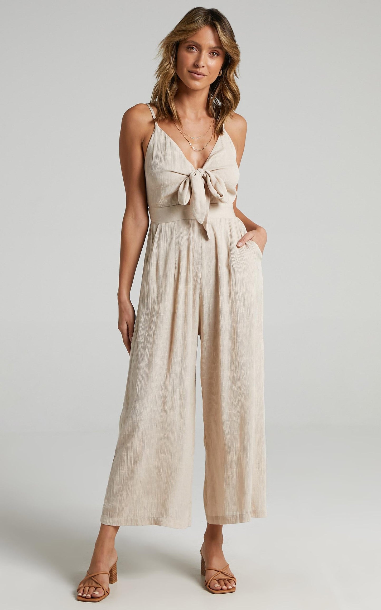 Renewed Jumpsuit in Natural