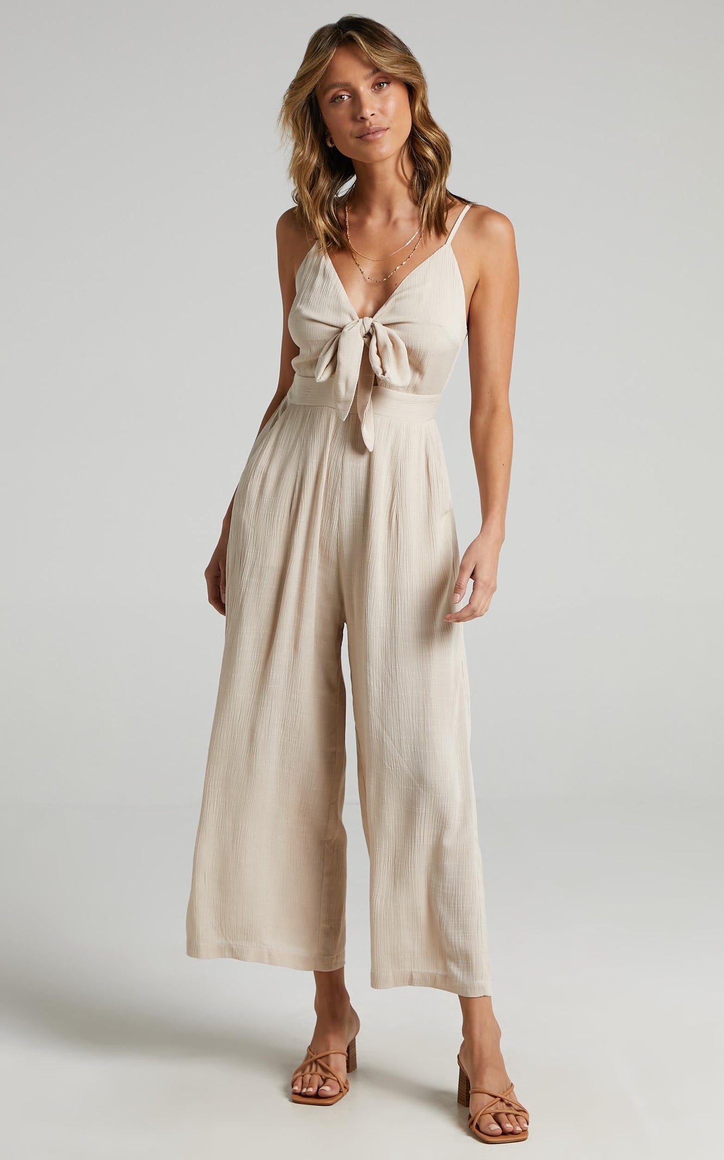 Renewed Jumpsuit in Natural