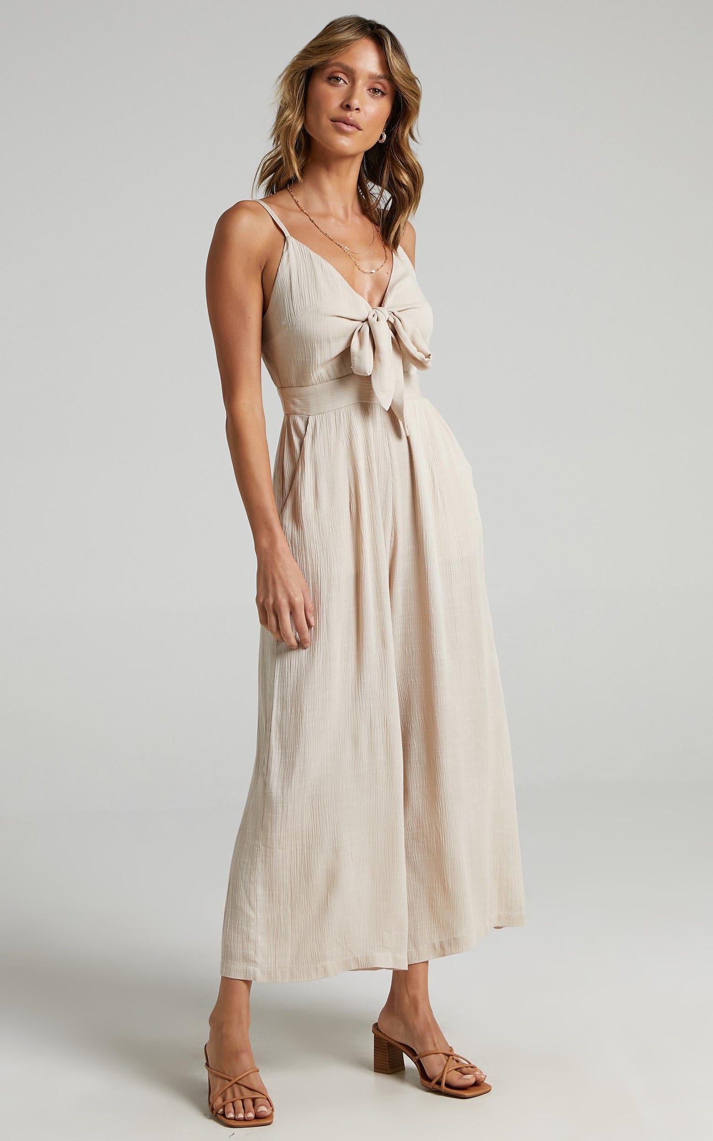 Renewed Jumpsuit in Natural