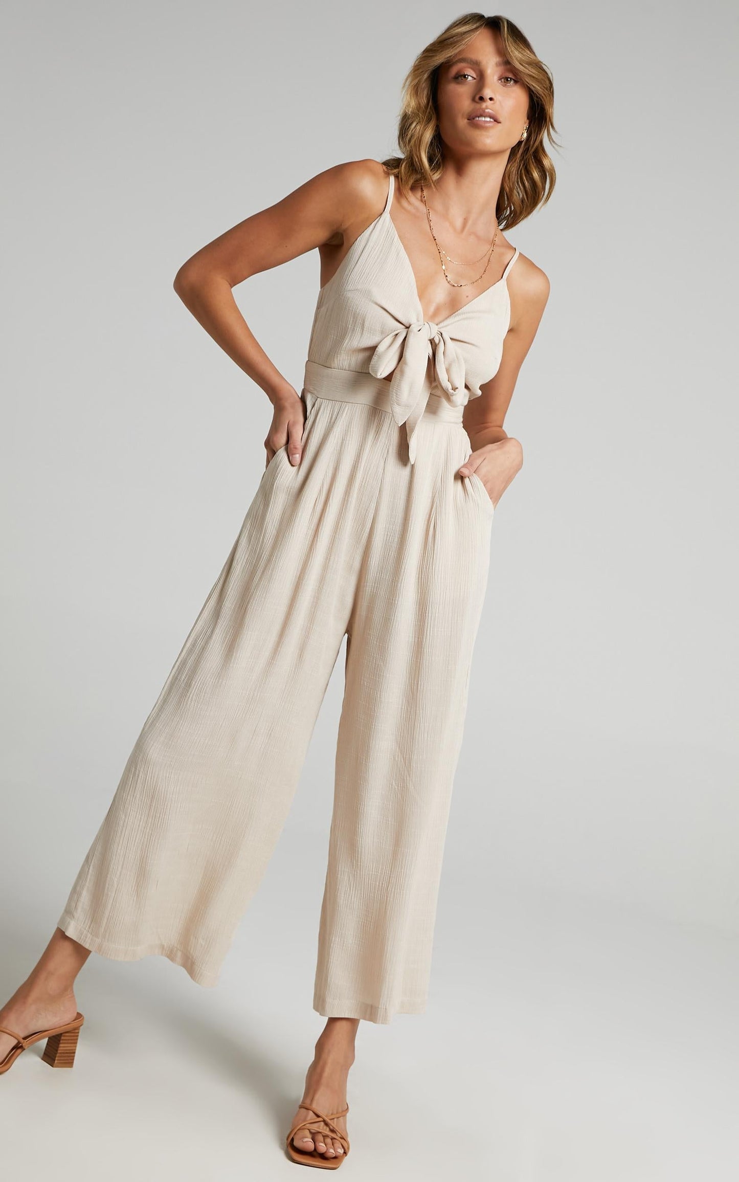 Renewed Jumpsuit in Natural