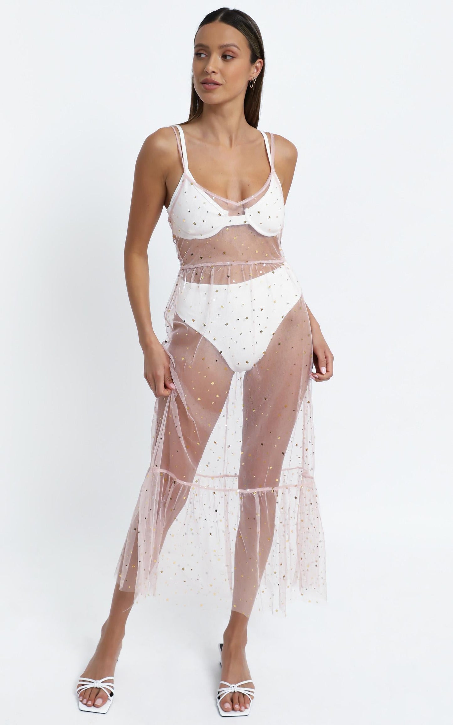 Anita Dress in Blush