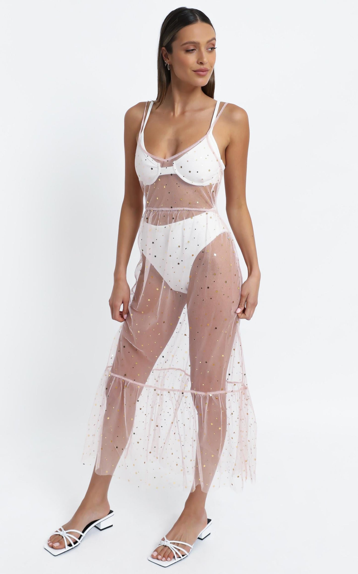 Anita Dress in Blush