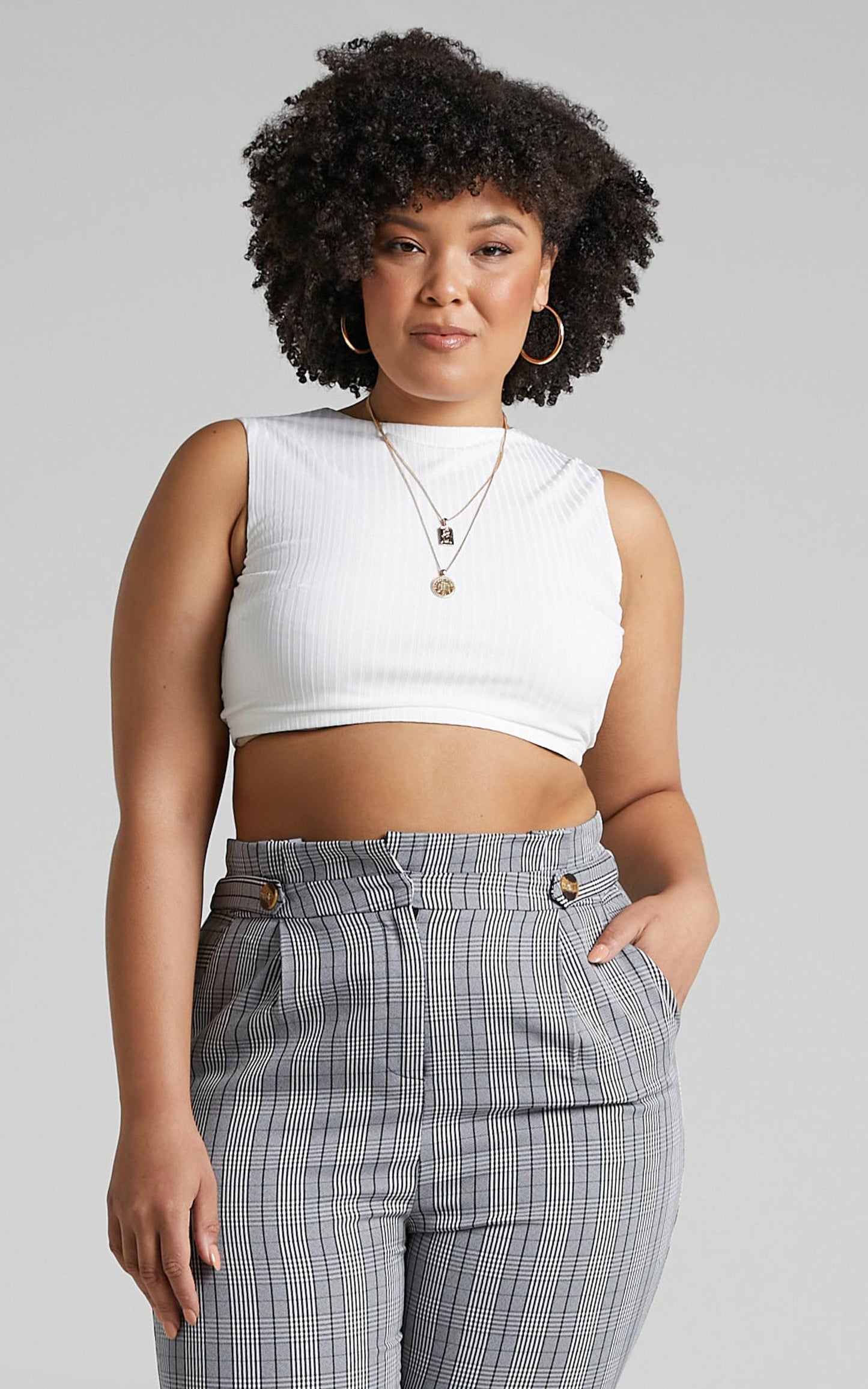 Nessie Top in White