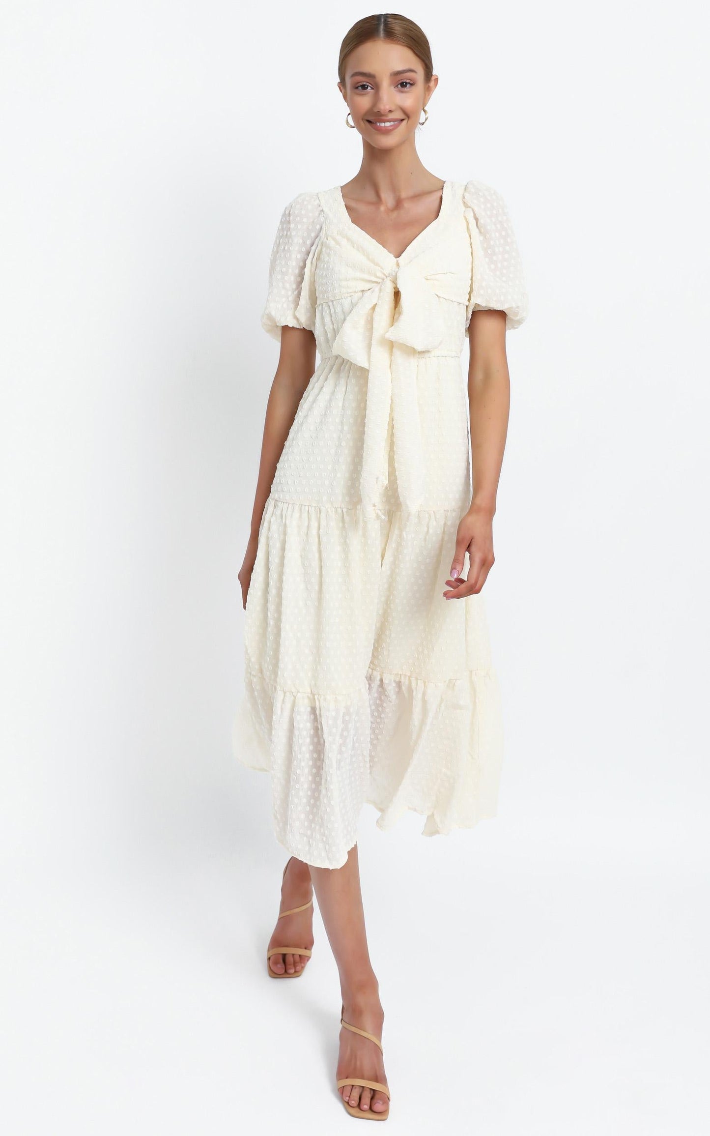 Neive Dress in Cream