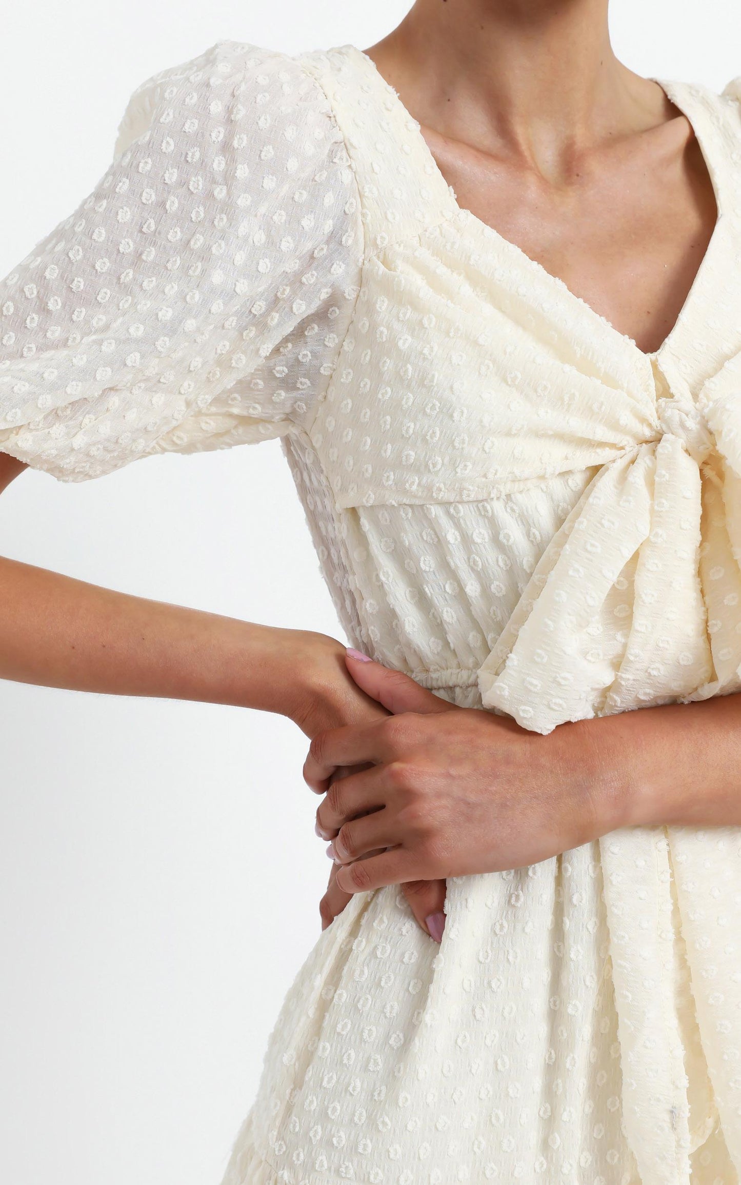 Neive Dress in Cream
