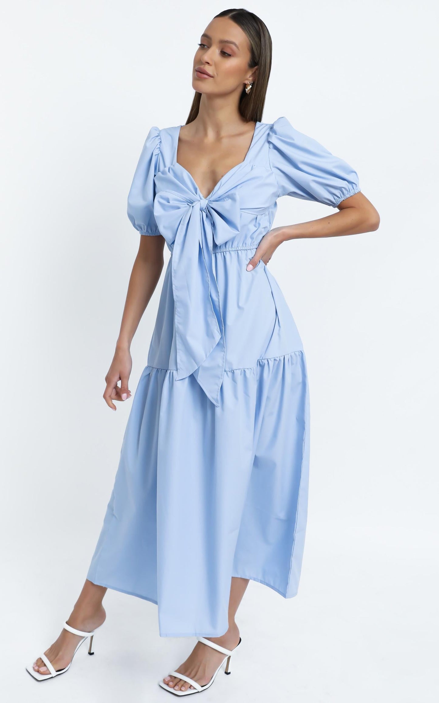 Neive Dress in Blue