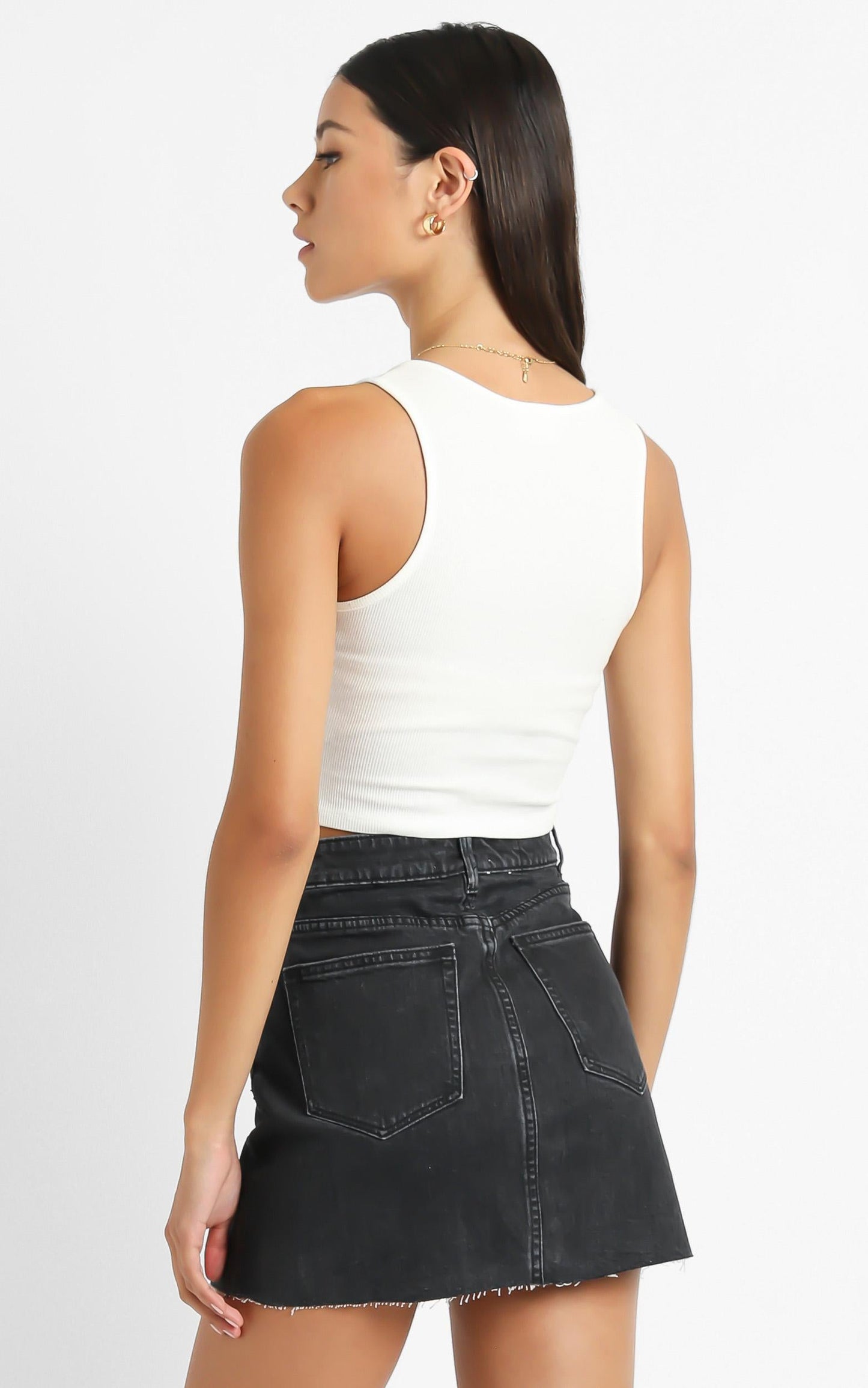Neuw - Darcy Denim Skirt in Zero Sunset