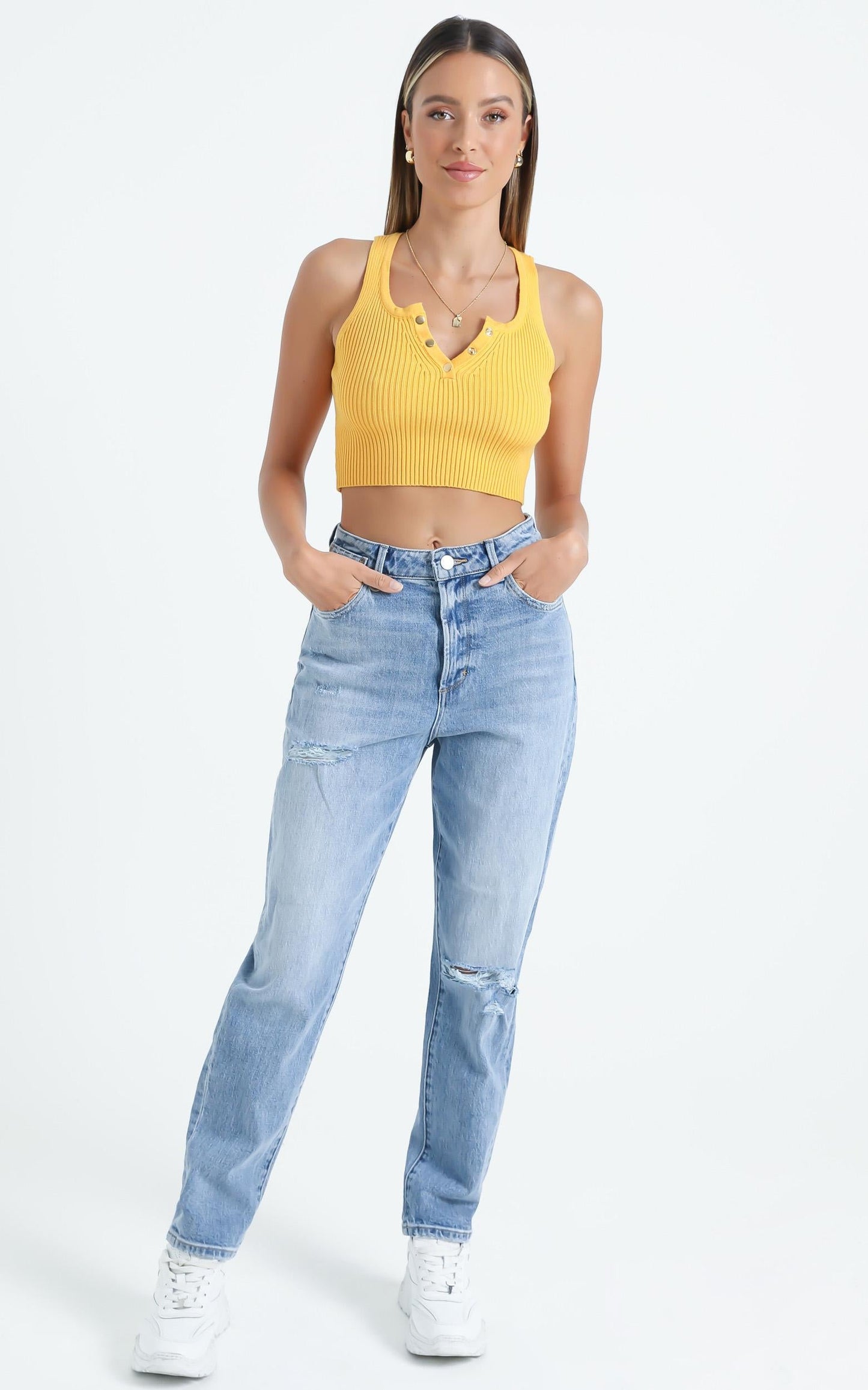 Neuw - Stella Tapered Rip Jean in Matrix