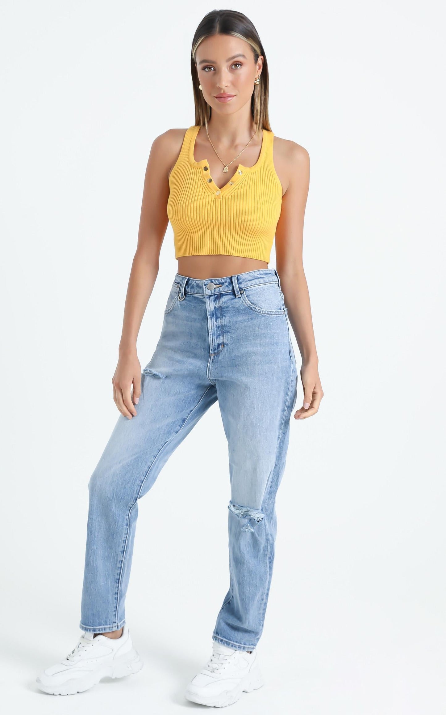 Neuw - Stella Tapered Rip Jean in Matrix