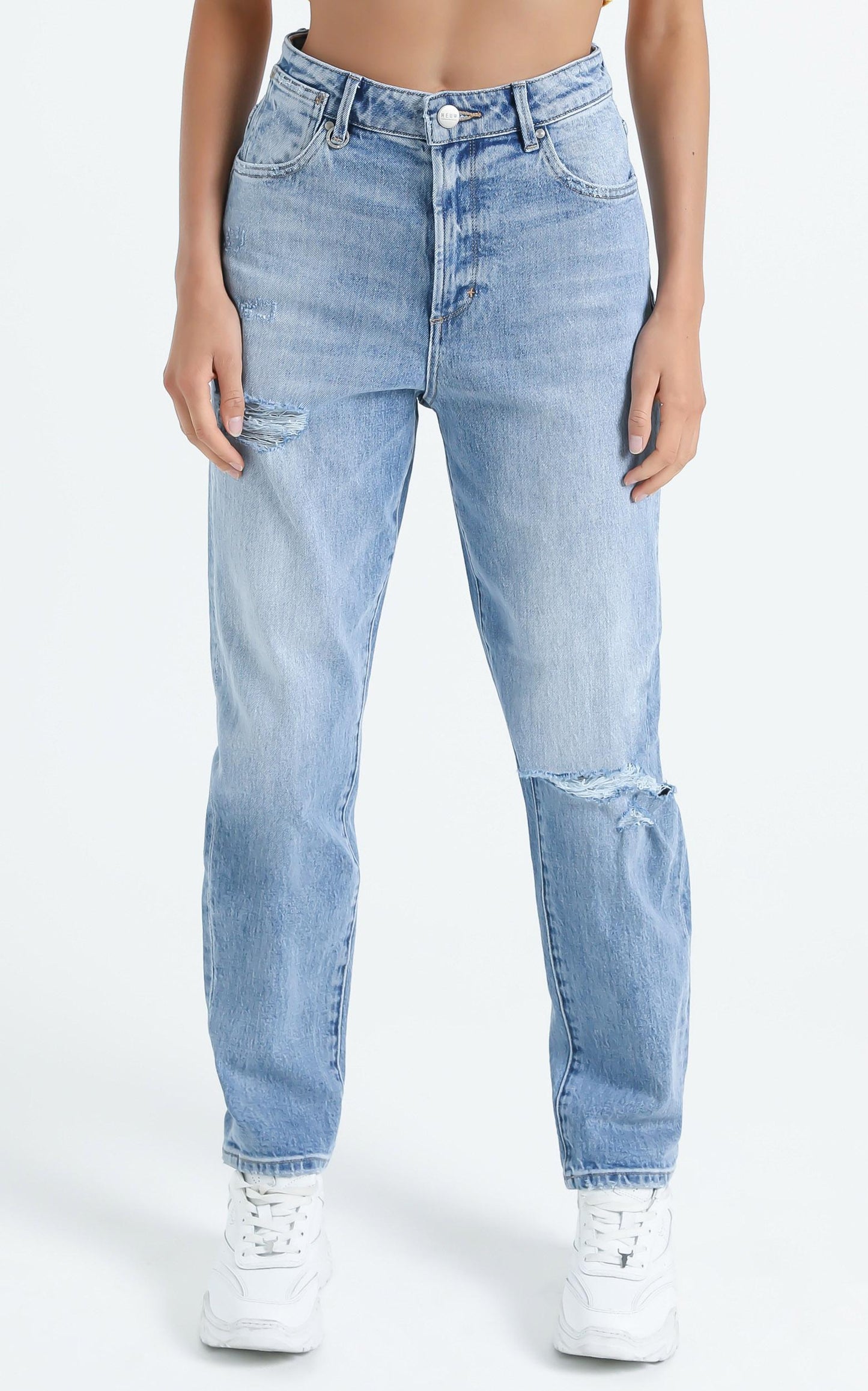 Neuw - Stella Tapered Rip Jean in Matrix