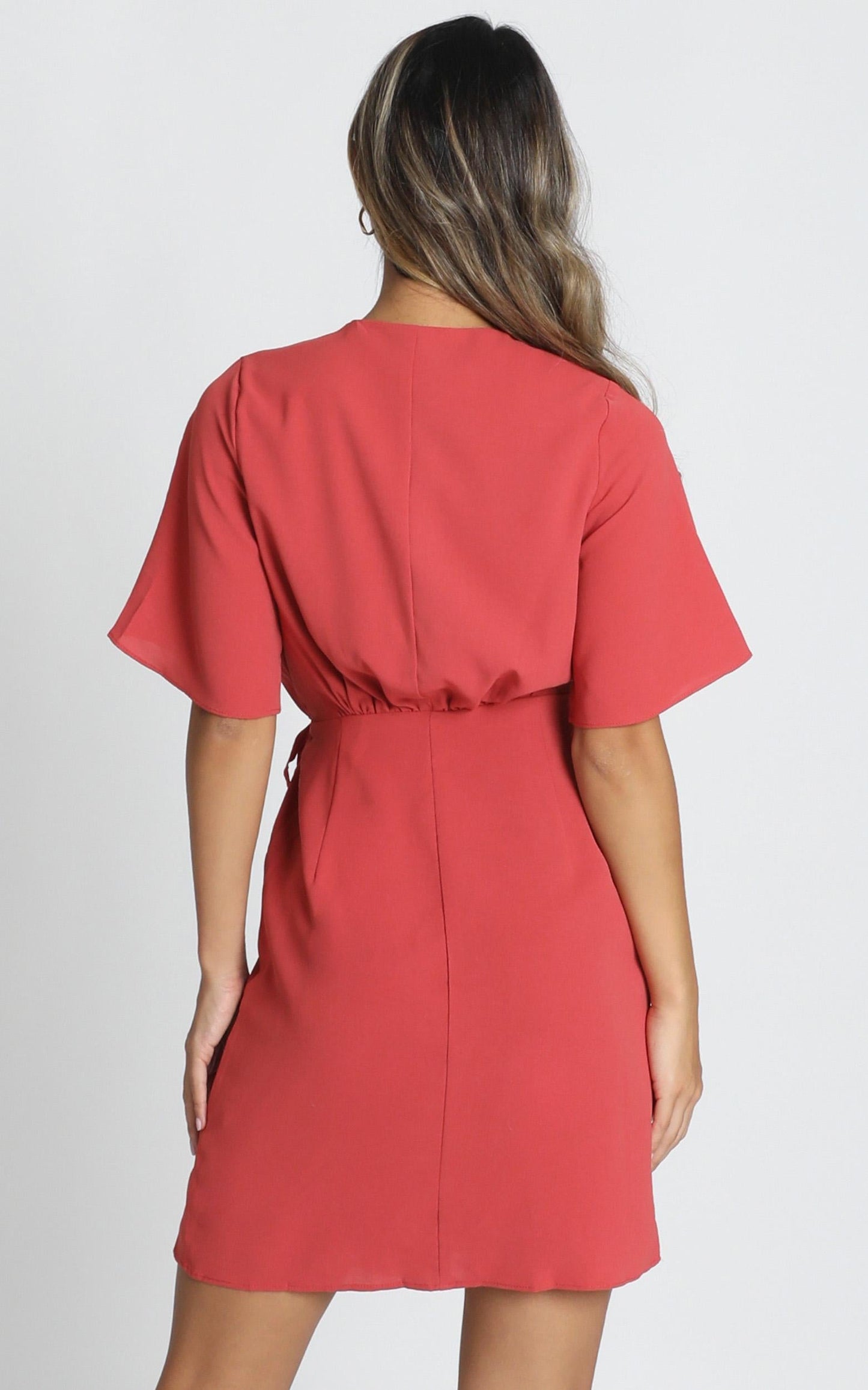 New Memo Dress In Dusty Rose