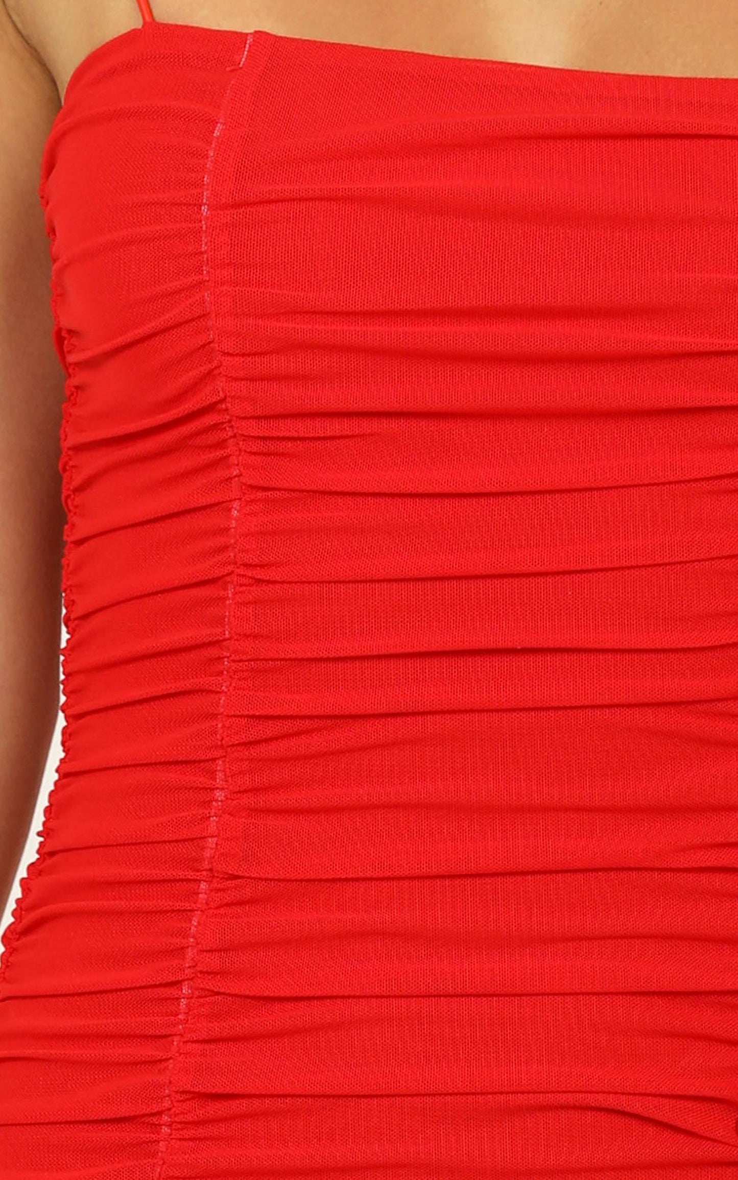 Nothing But Time Dress In Red