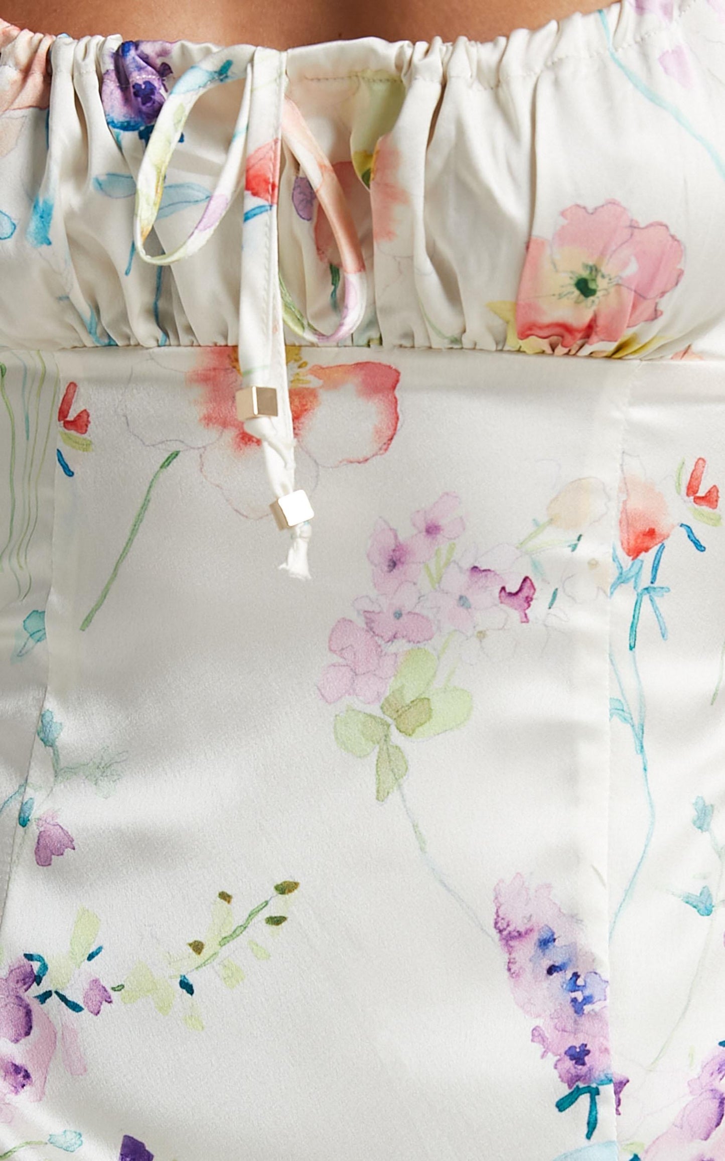 Not your Gal Midi Dress in Watercolour Floral