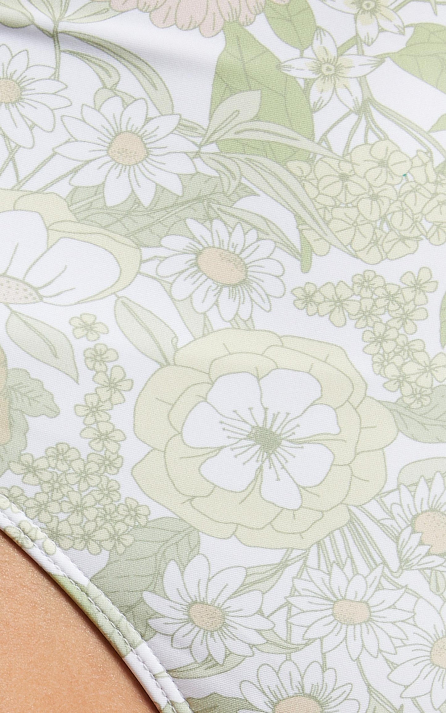 Charlie Holiday - Romi Brief in Forest Olive Floral