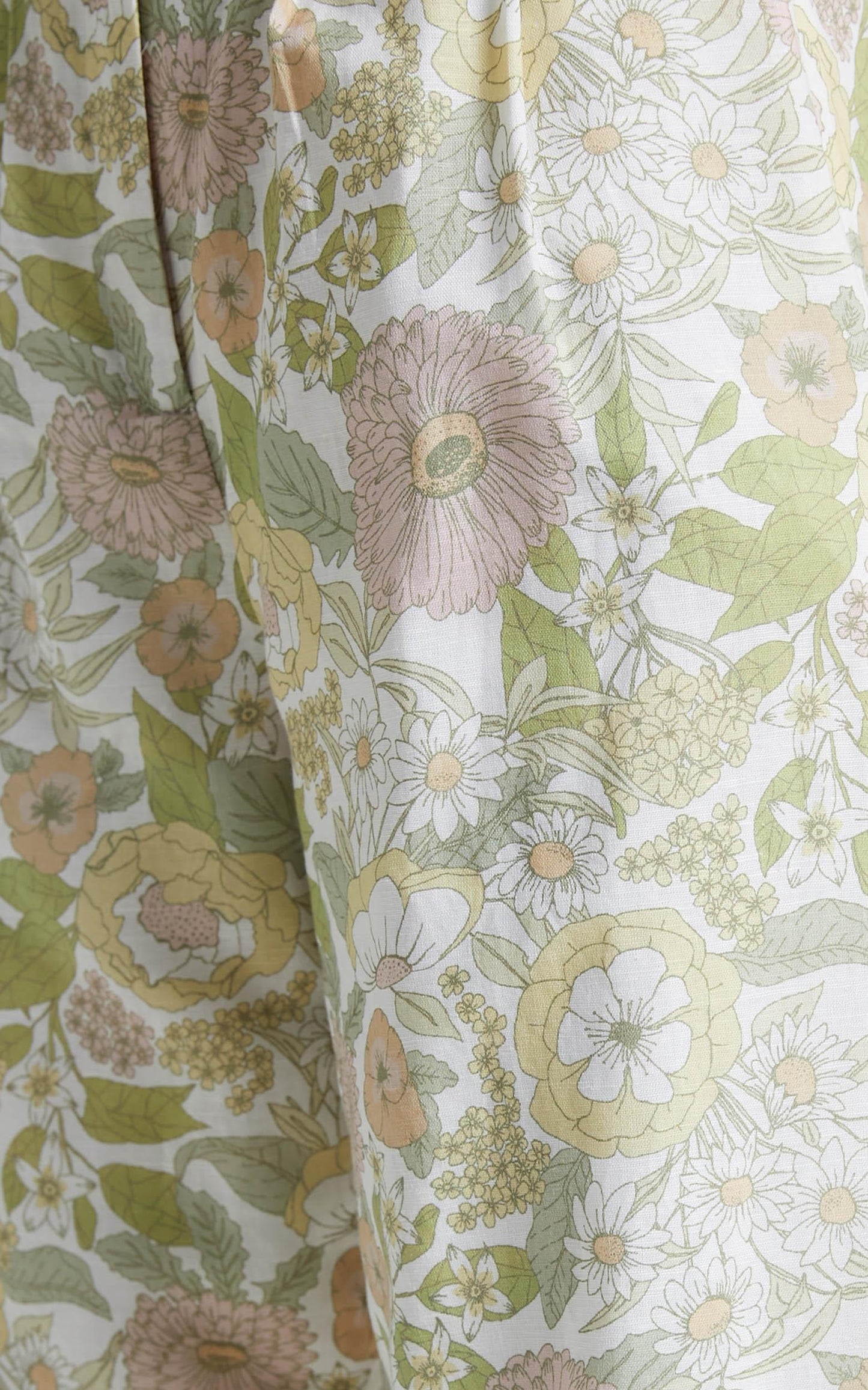 Charlie Holiday - Carribean Pant in Forest Olive Floral
