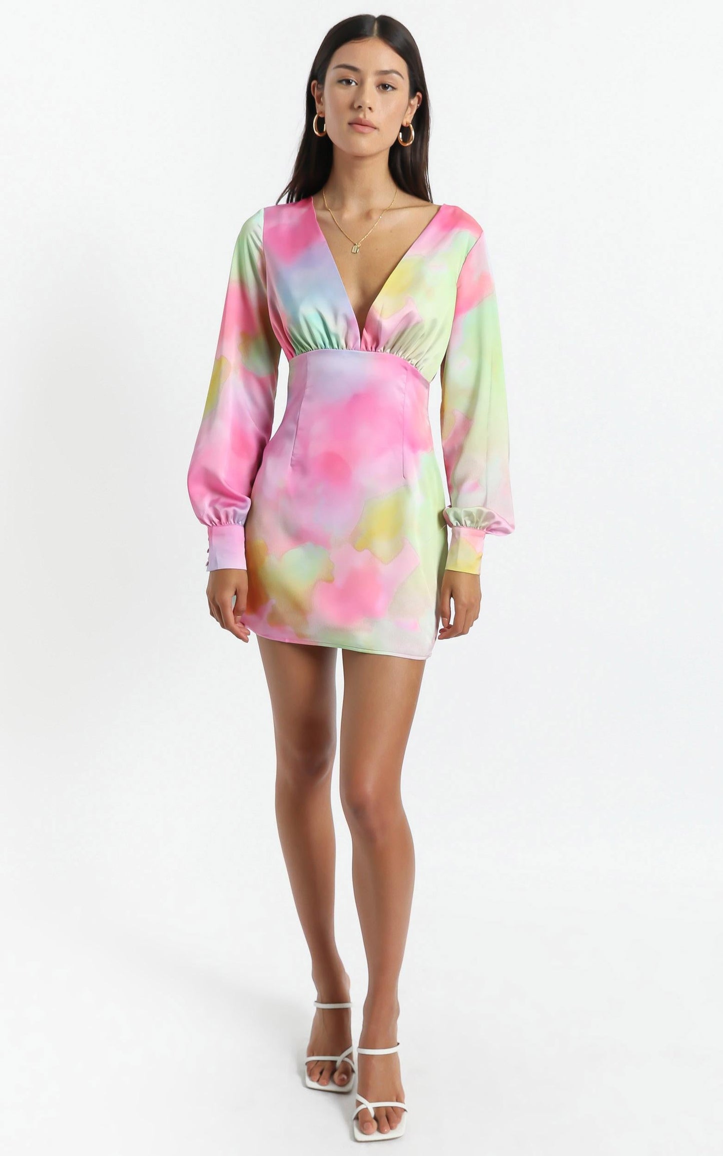 Esma Dress in Marble
