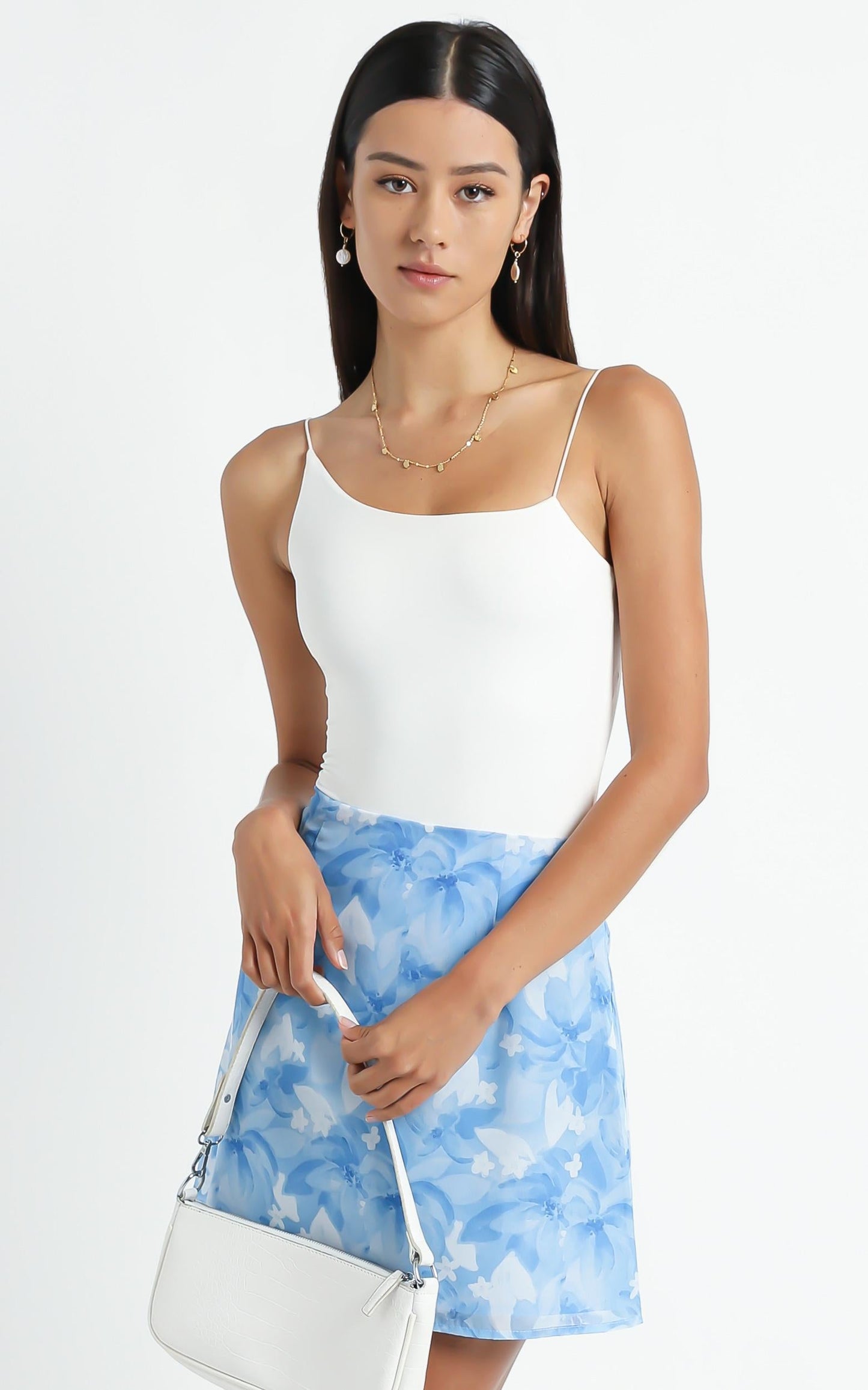 Only Offer Skirt in Cloudy Floral
