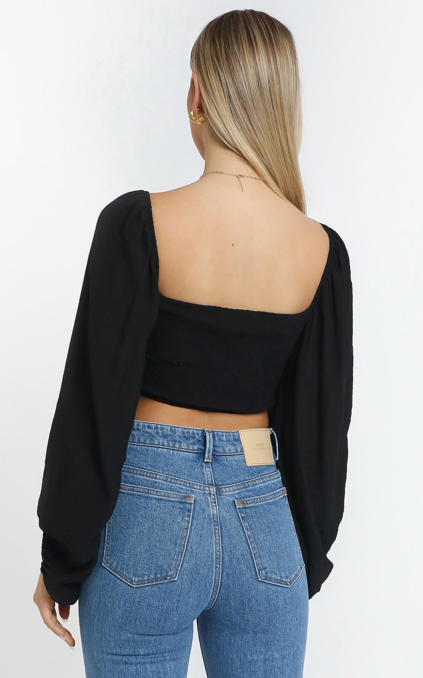 Ophelia Top in Black