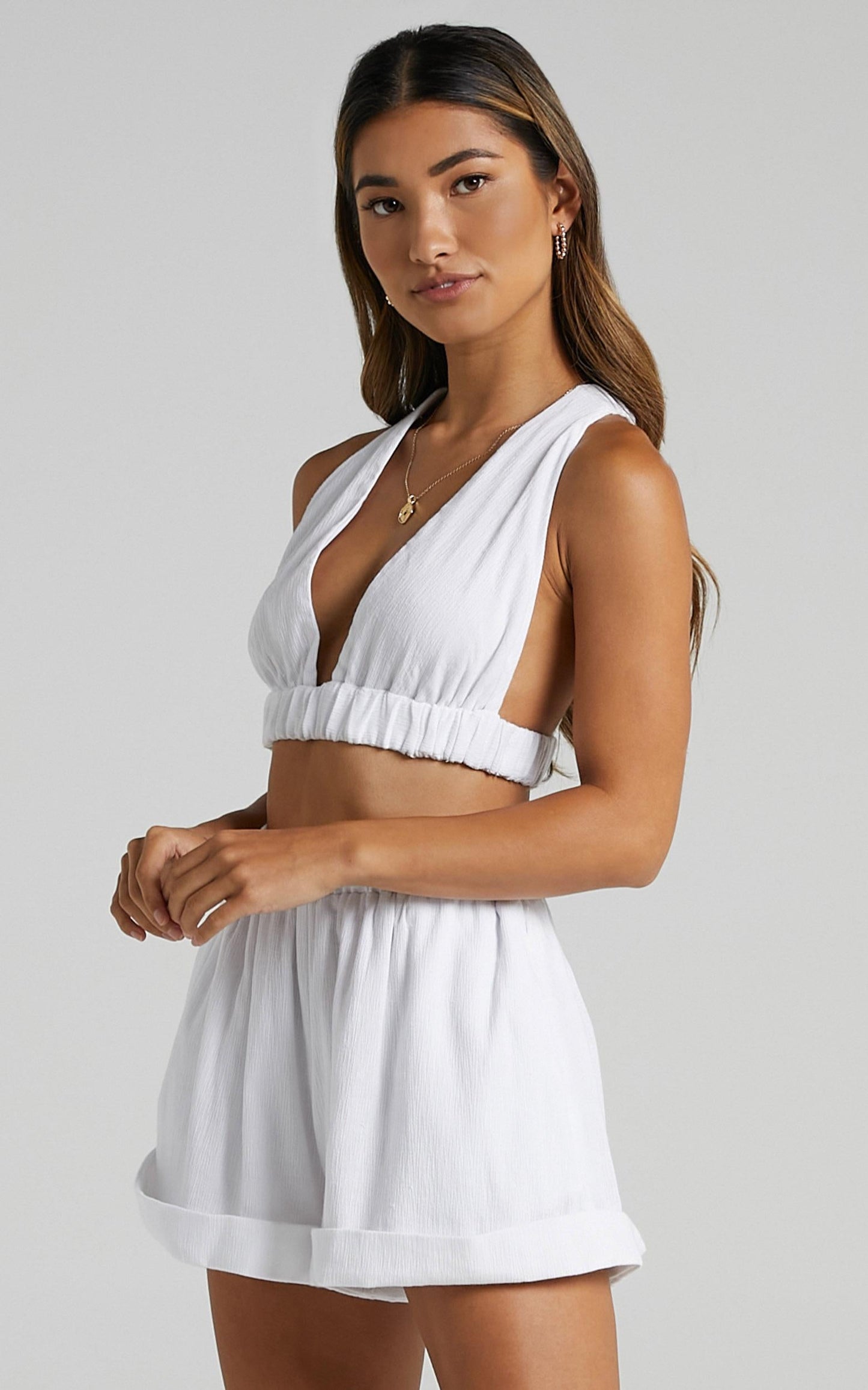 Orcus Two Piece Set in White